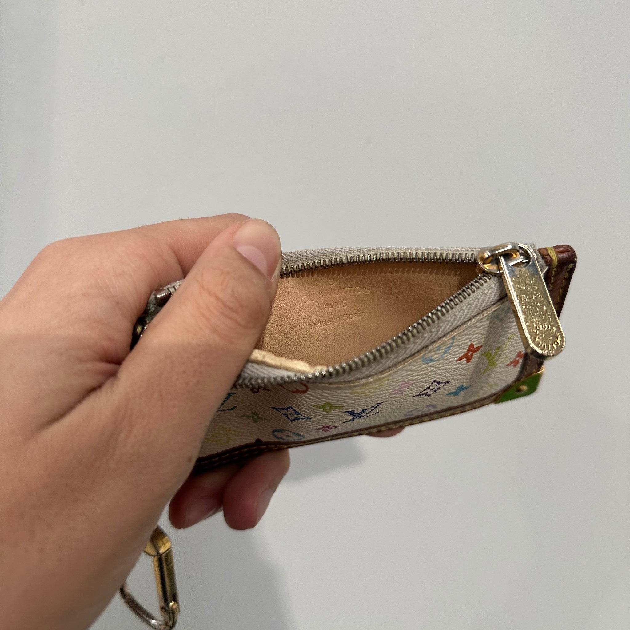 Louis Vuitton Takashi Murakami Pochette Cles Coin Purse