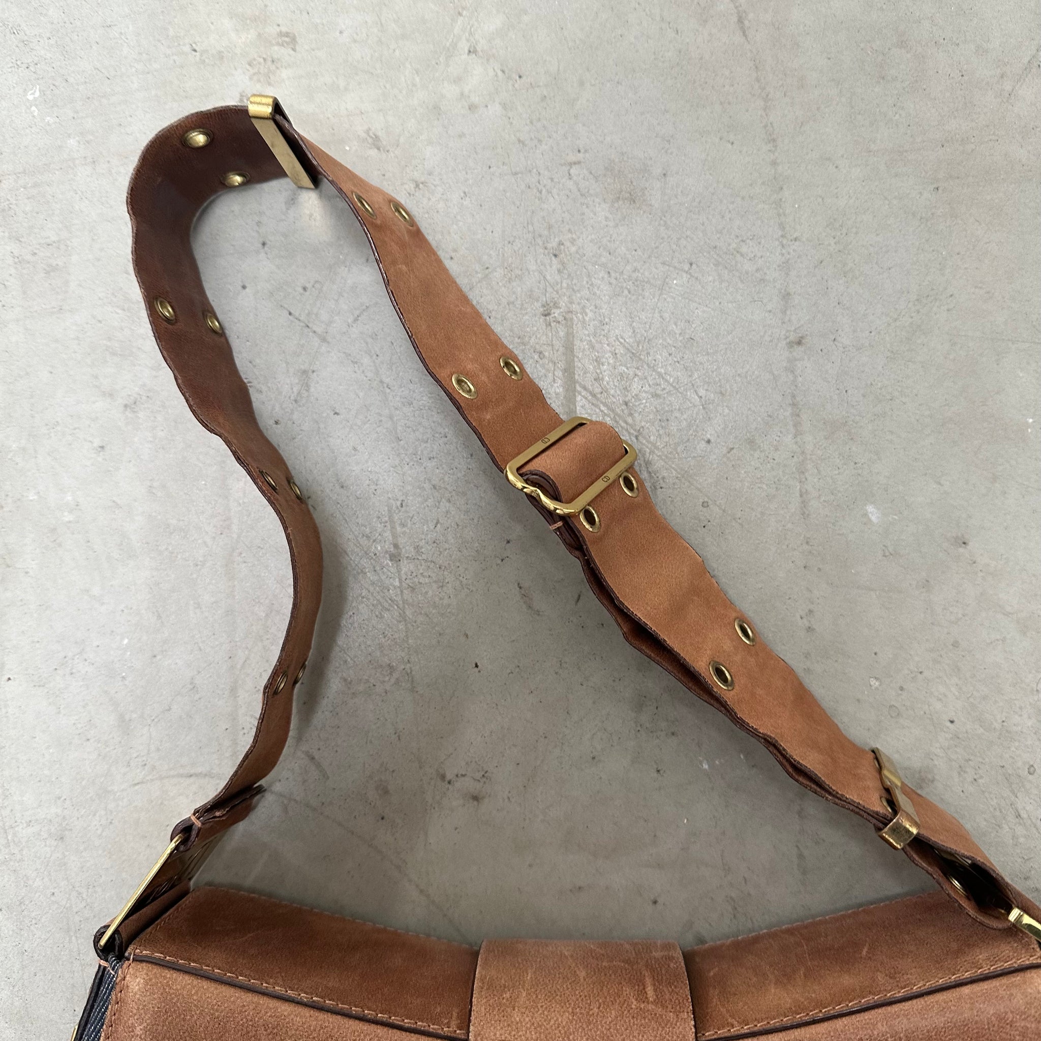 Christian Dior Denim Street Chic Columbus Bag