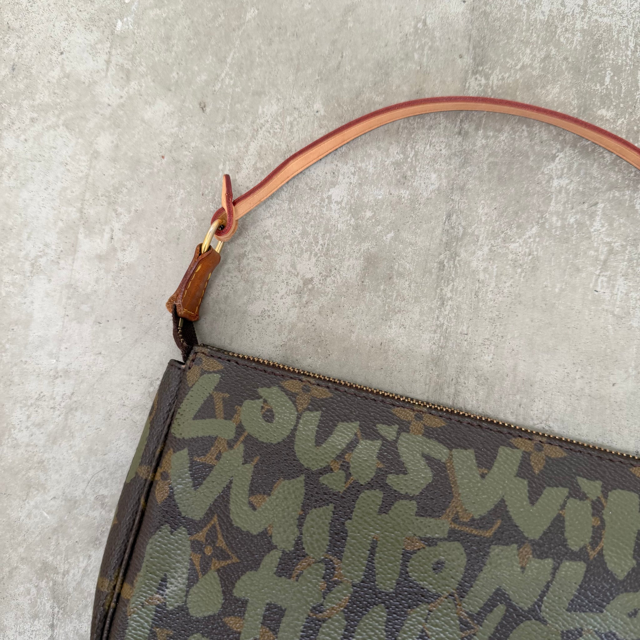 Louis Vuitton X Stephen Sprouse Graffiti Monogram Pochette Bag