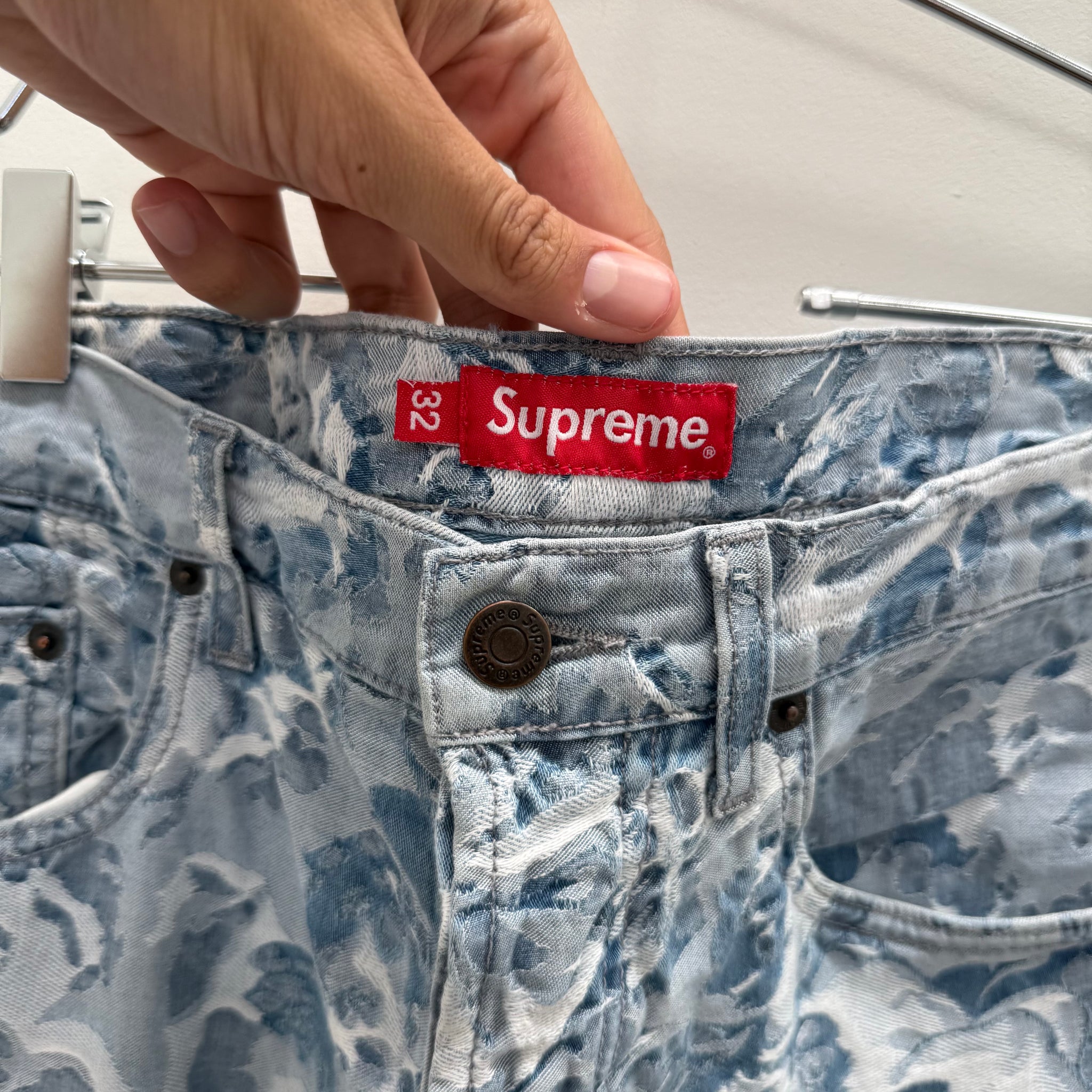 Supreme Cupid Jaquard Jeans (Size W32)