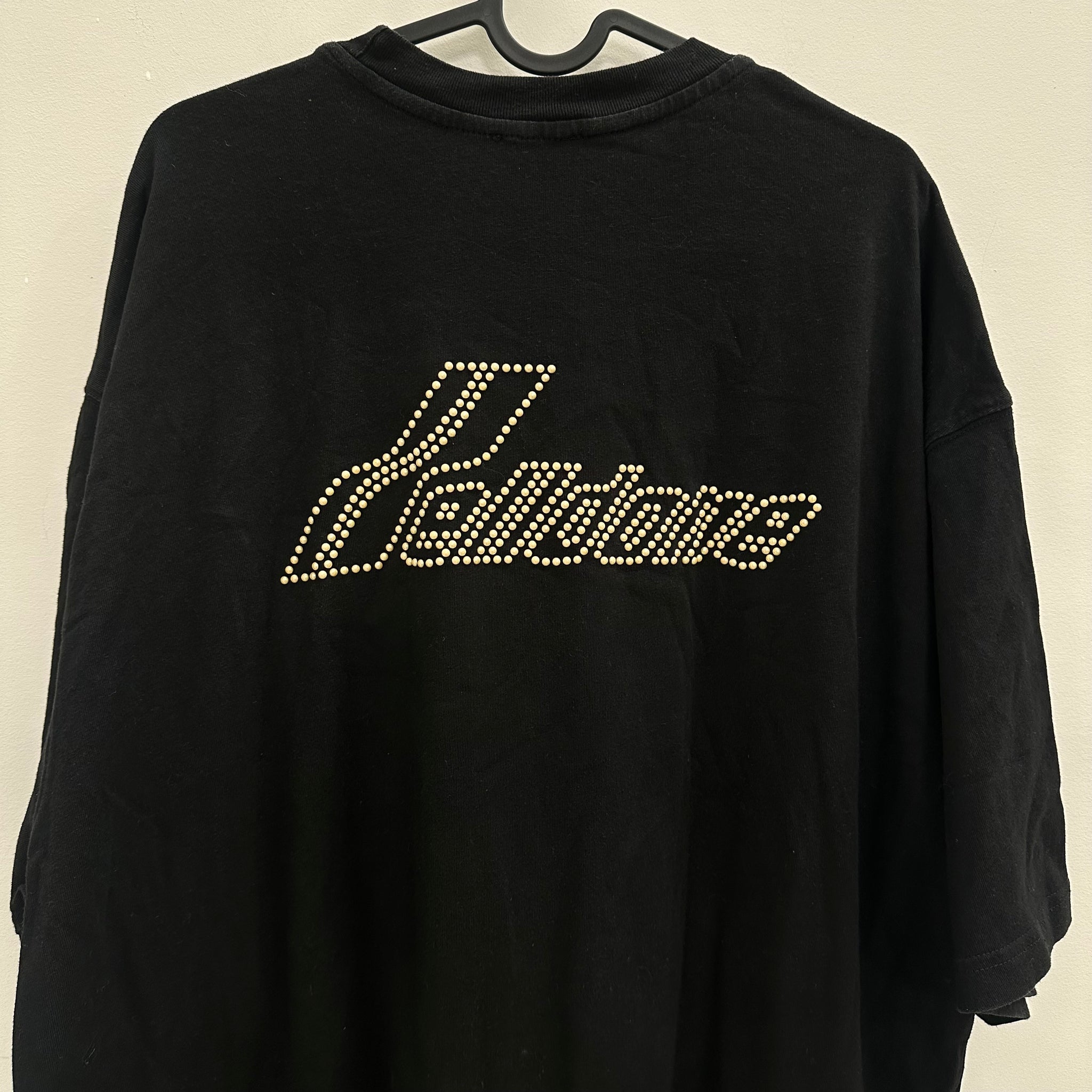 We11done Beaded Logo Tshirt (Size M)