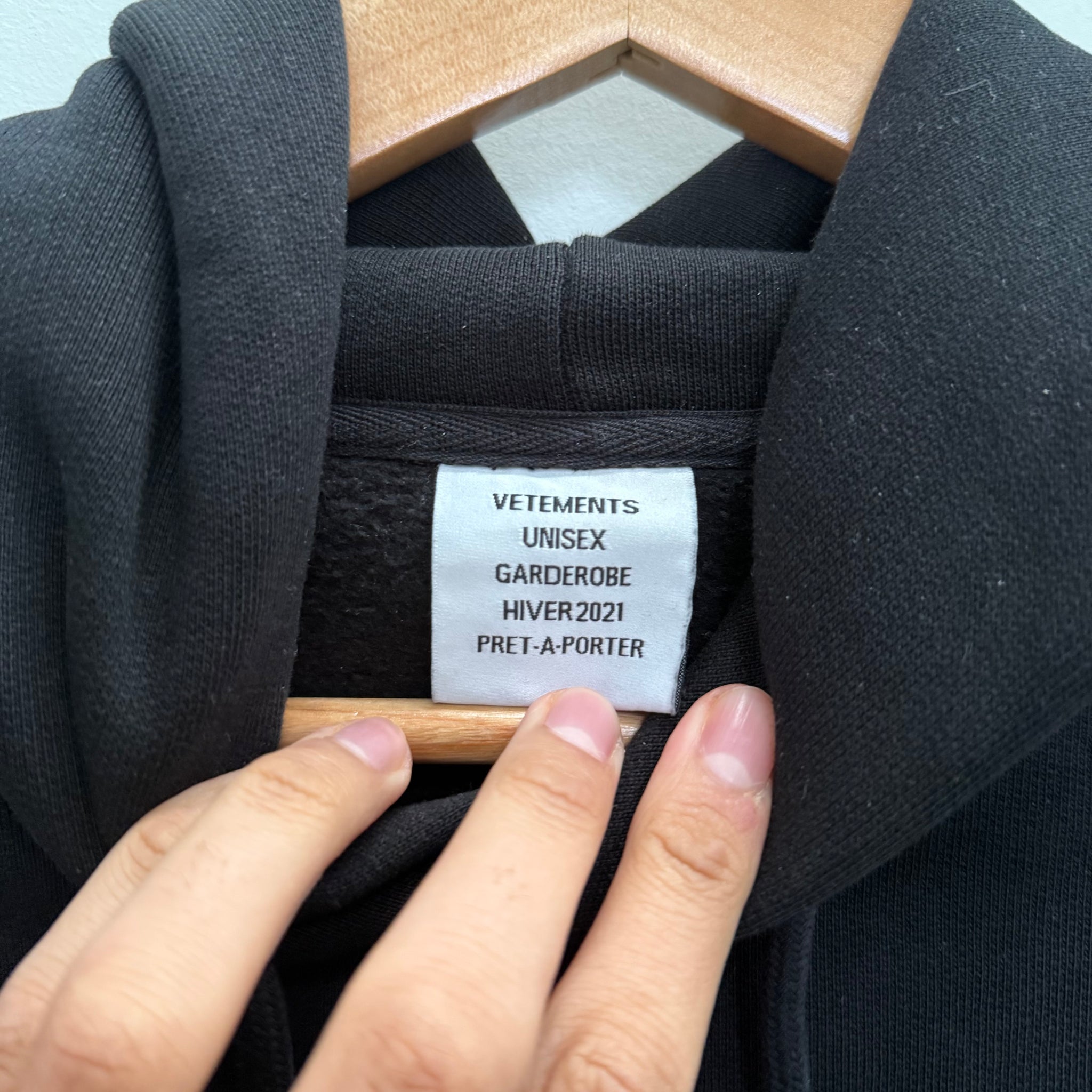 Vetements Antwerp Screwed Popover Hoodie (Size XS)