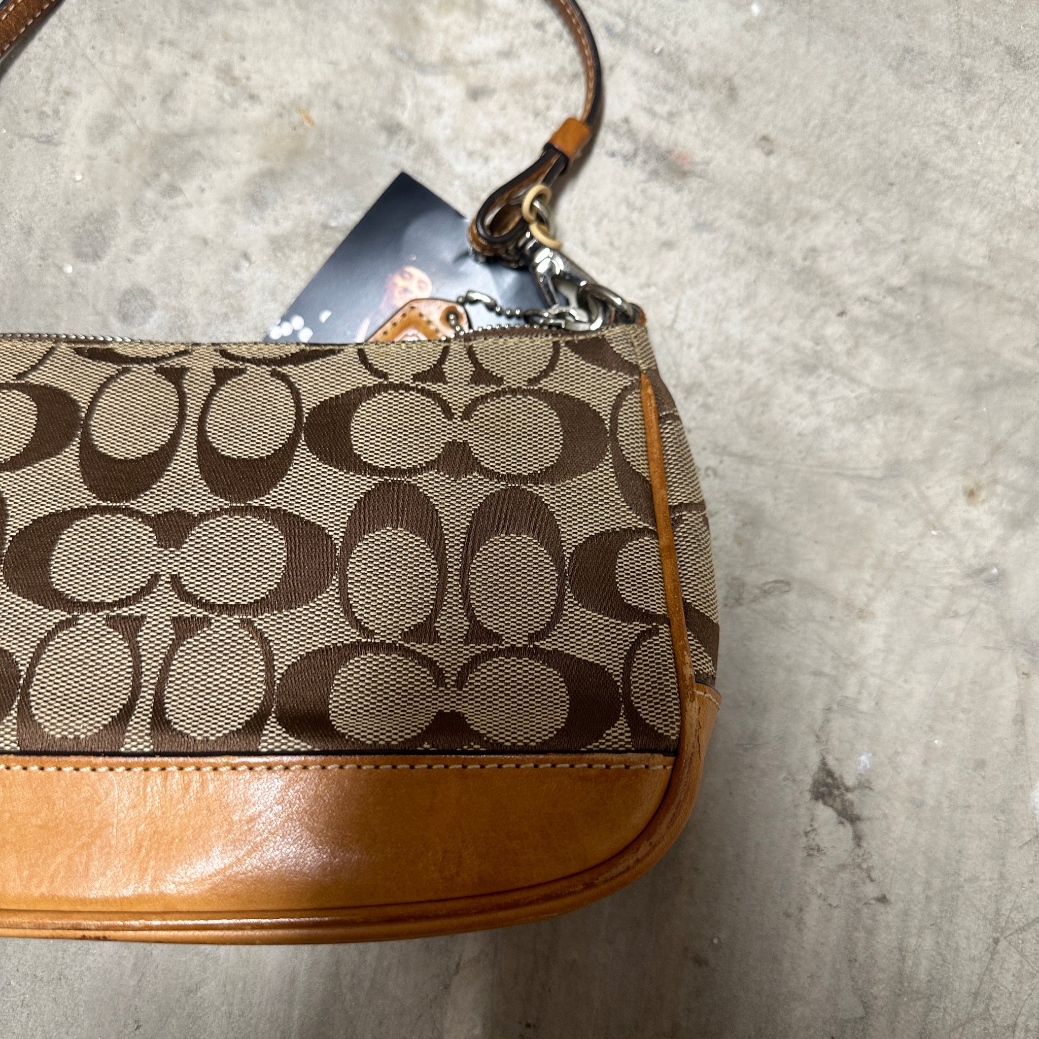 Coach Y2K Shoulder Bag Tan
