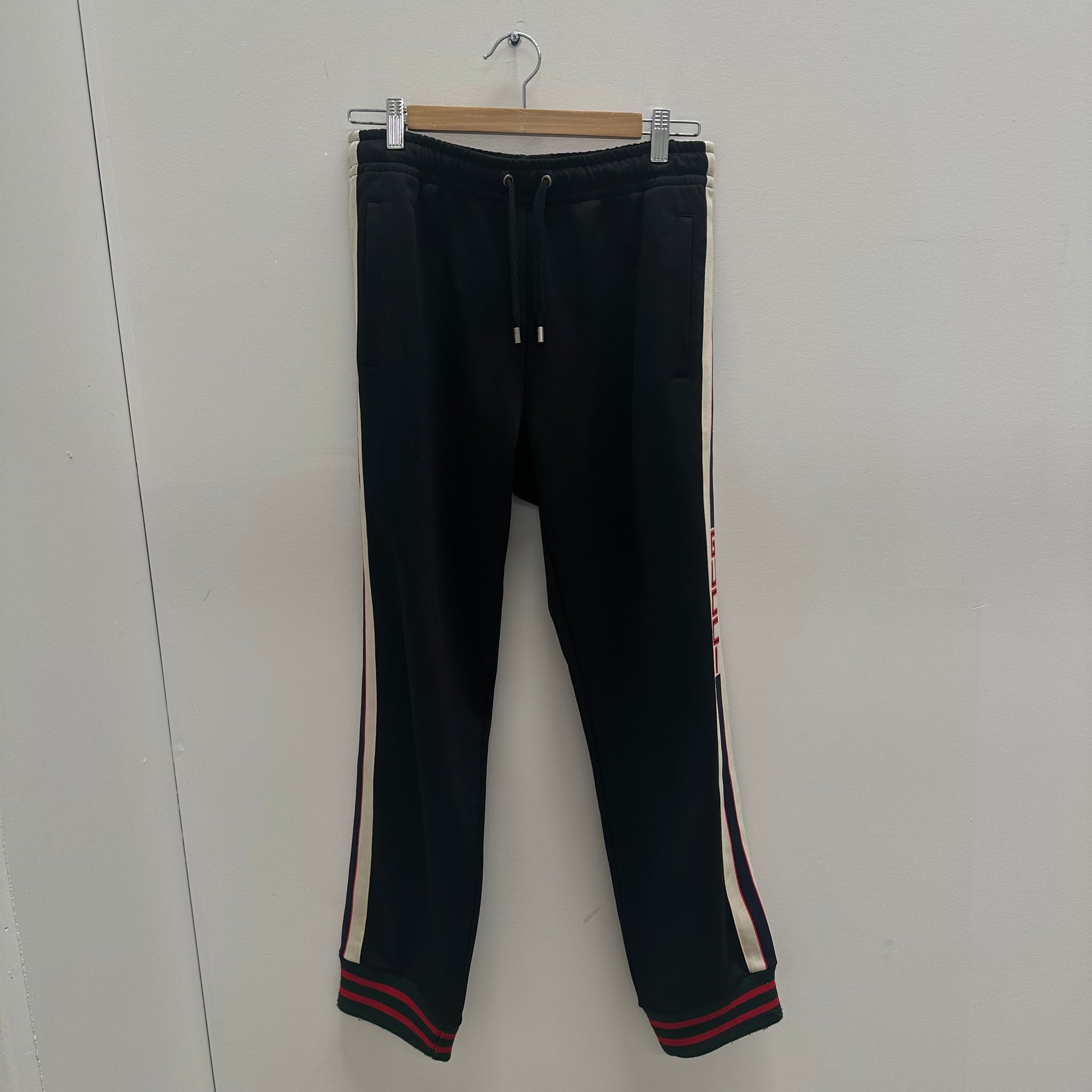Gucci Taped Logo Track Pant Black