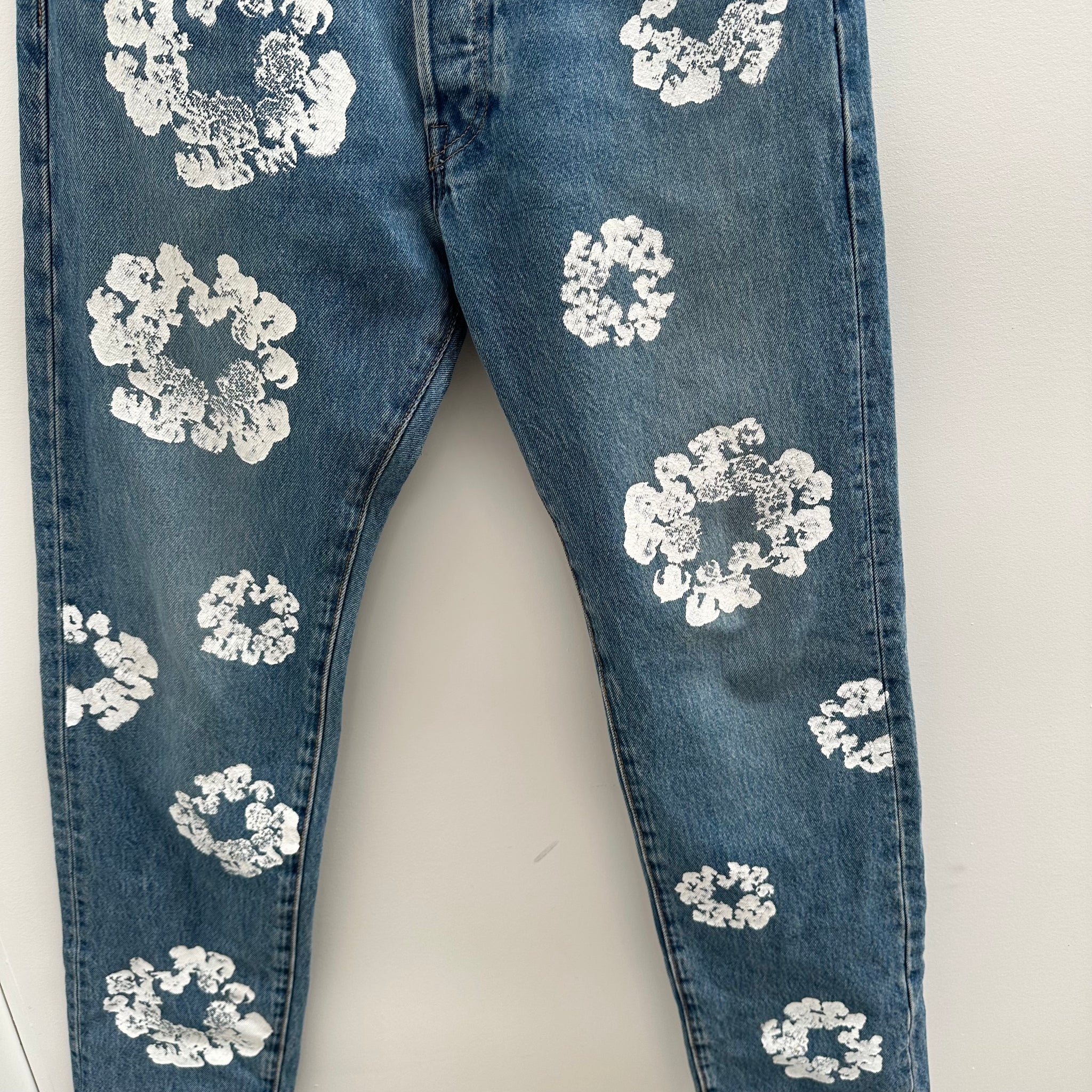 Denim Tears Levi's Cotton Wreath Jeans 32 X 32