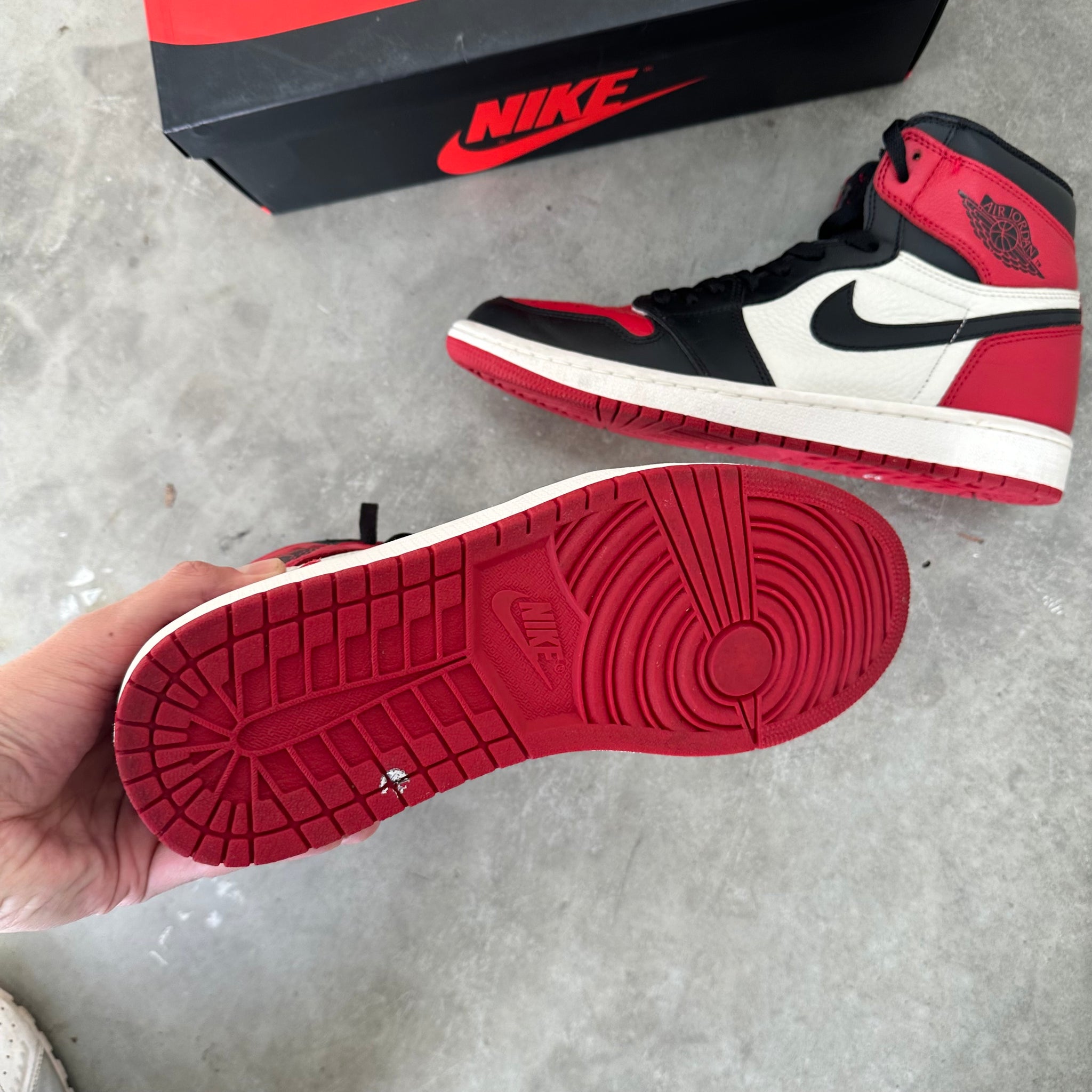 Retro one bred toe on sale