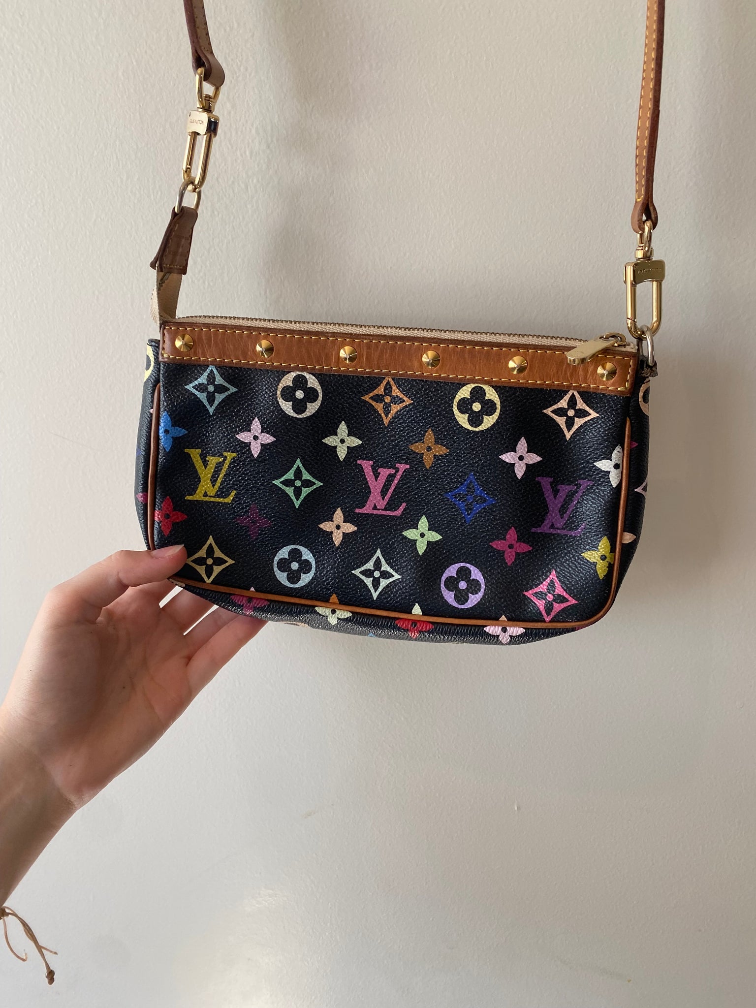 Louis Vuitton Takashi Murakami Pochette Multicolour/Black