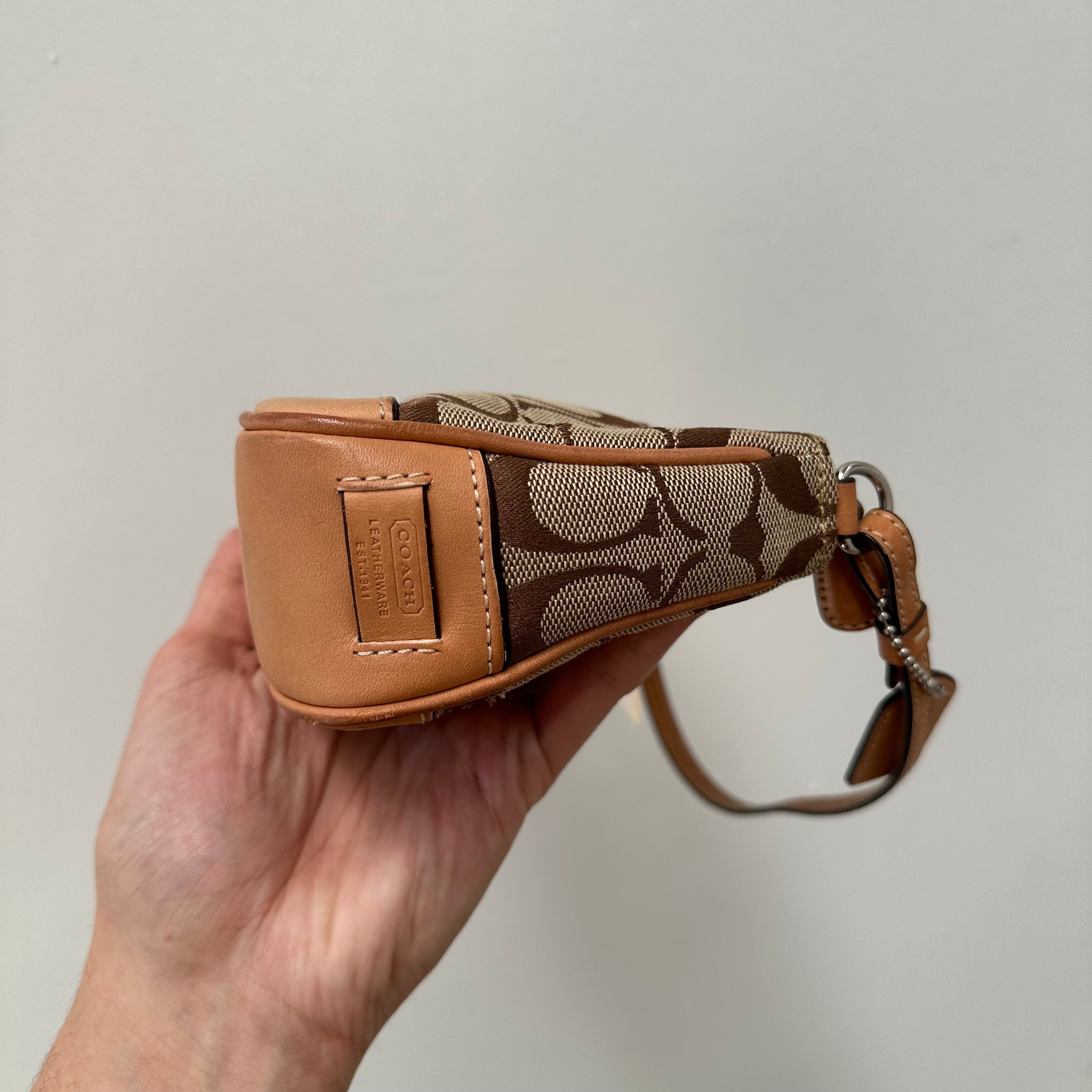 Coach Demi Shoulder Bag Tan