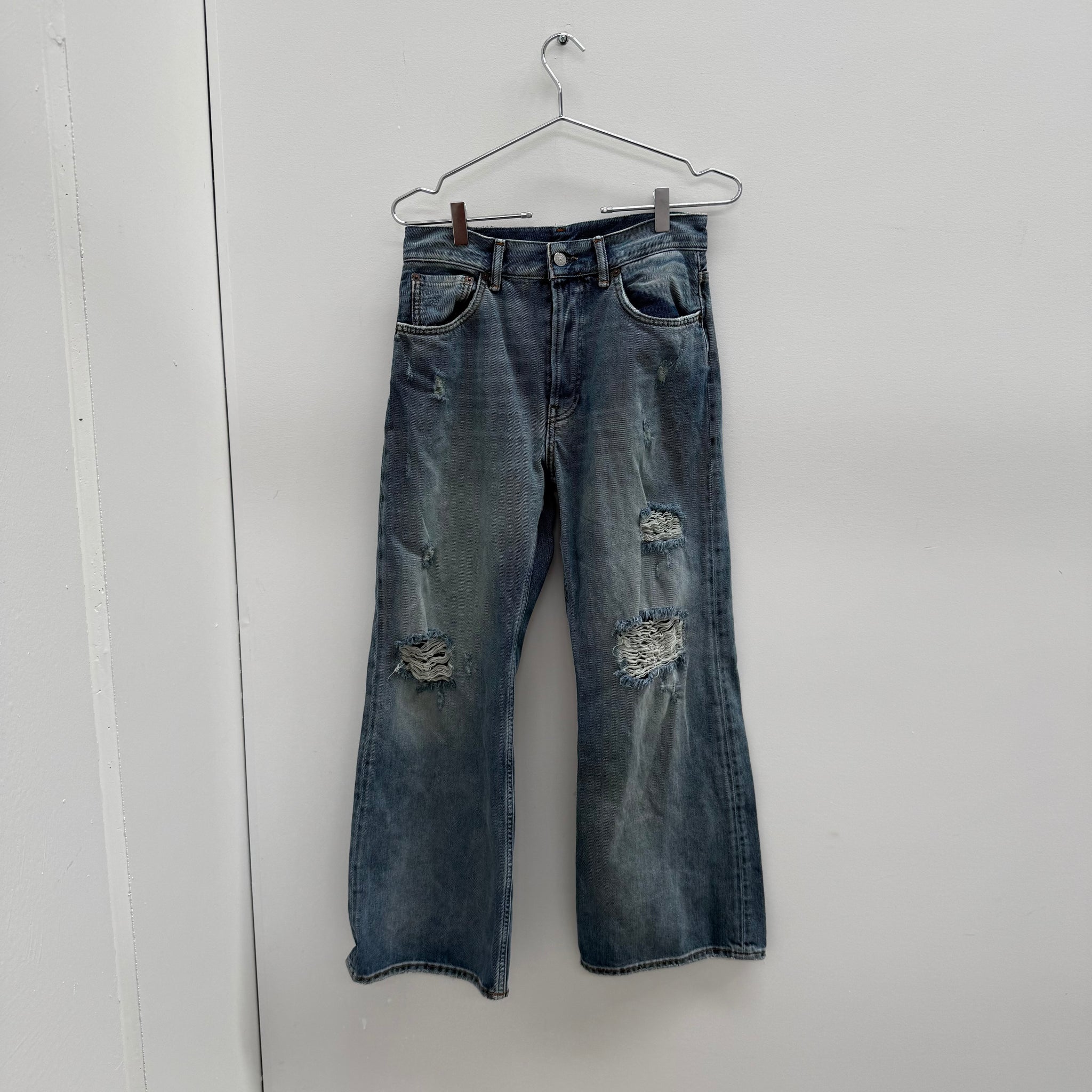 Acne Studios 2021F Detroit Blue Loose Fit (27x30)