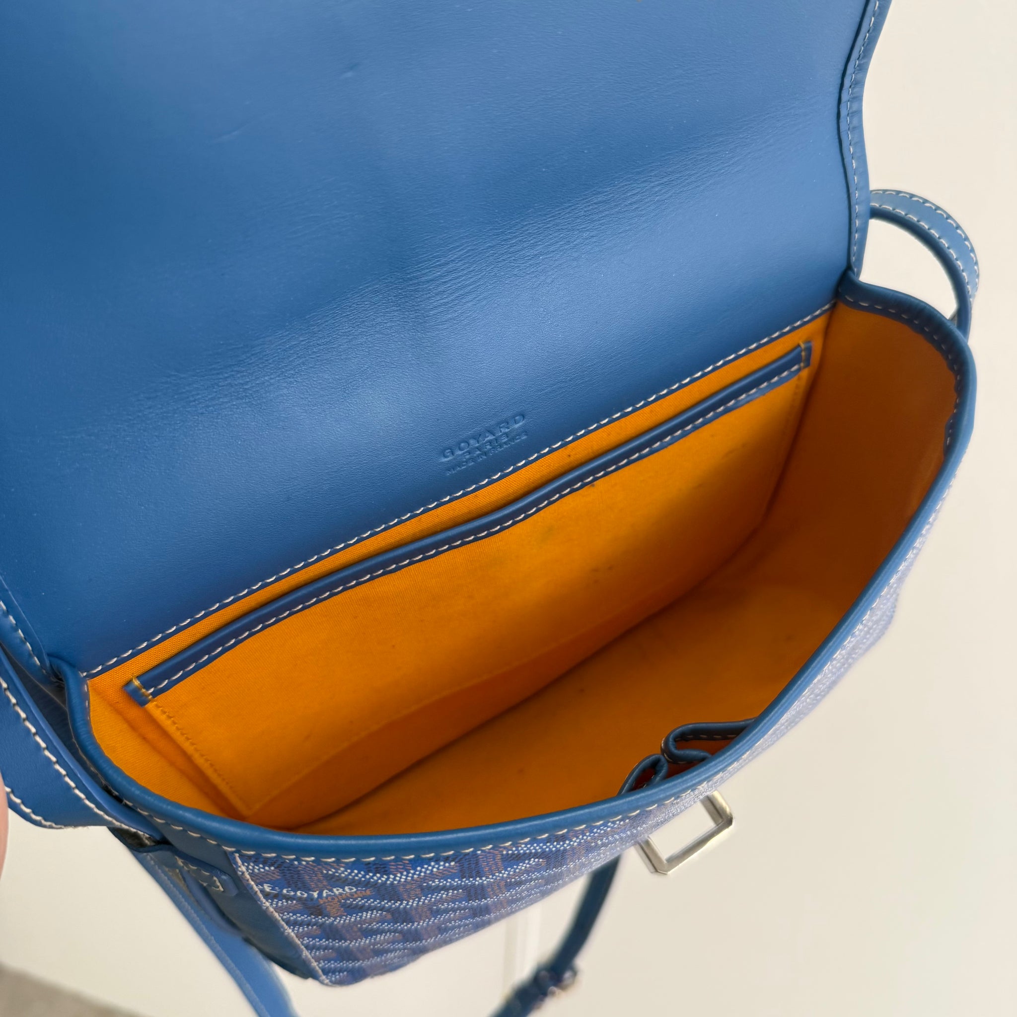 Goyard Belvedere PM Messenger Bag Sky Blue