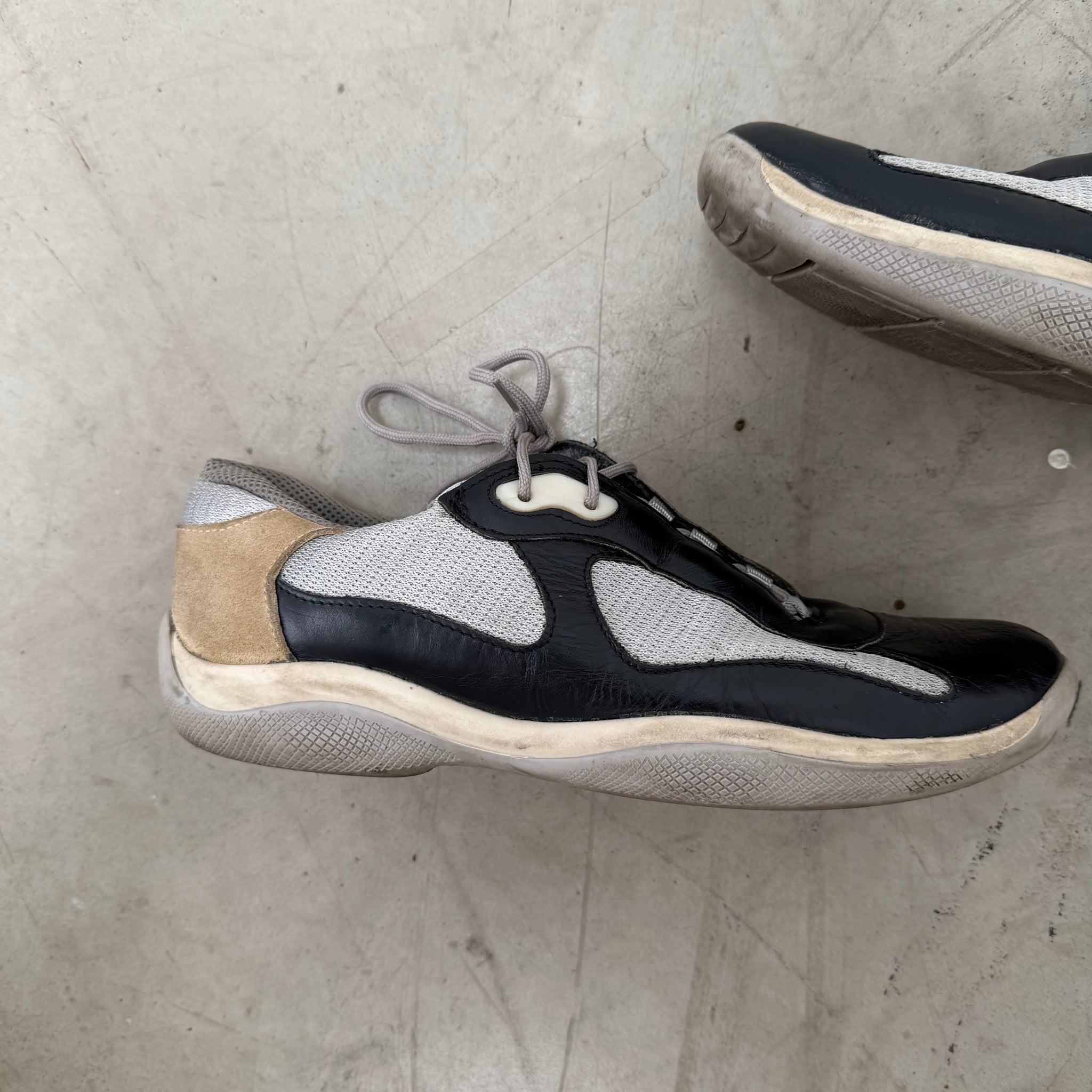 Prada Vintage America’s Cup Sneakers (fits US11-11.5)