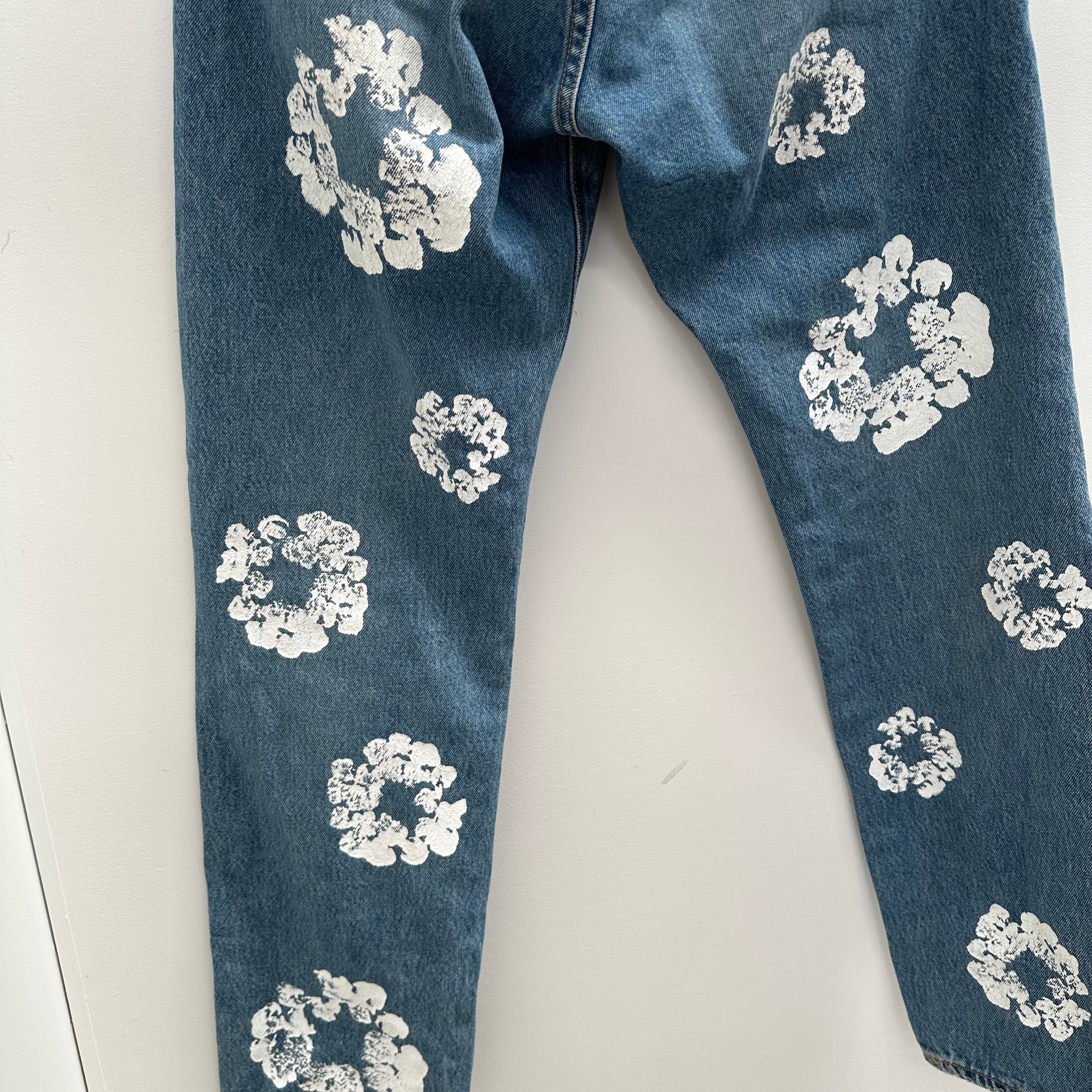 Denim Tears Levi's Cotton Wreath Jeans 32 X 32