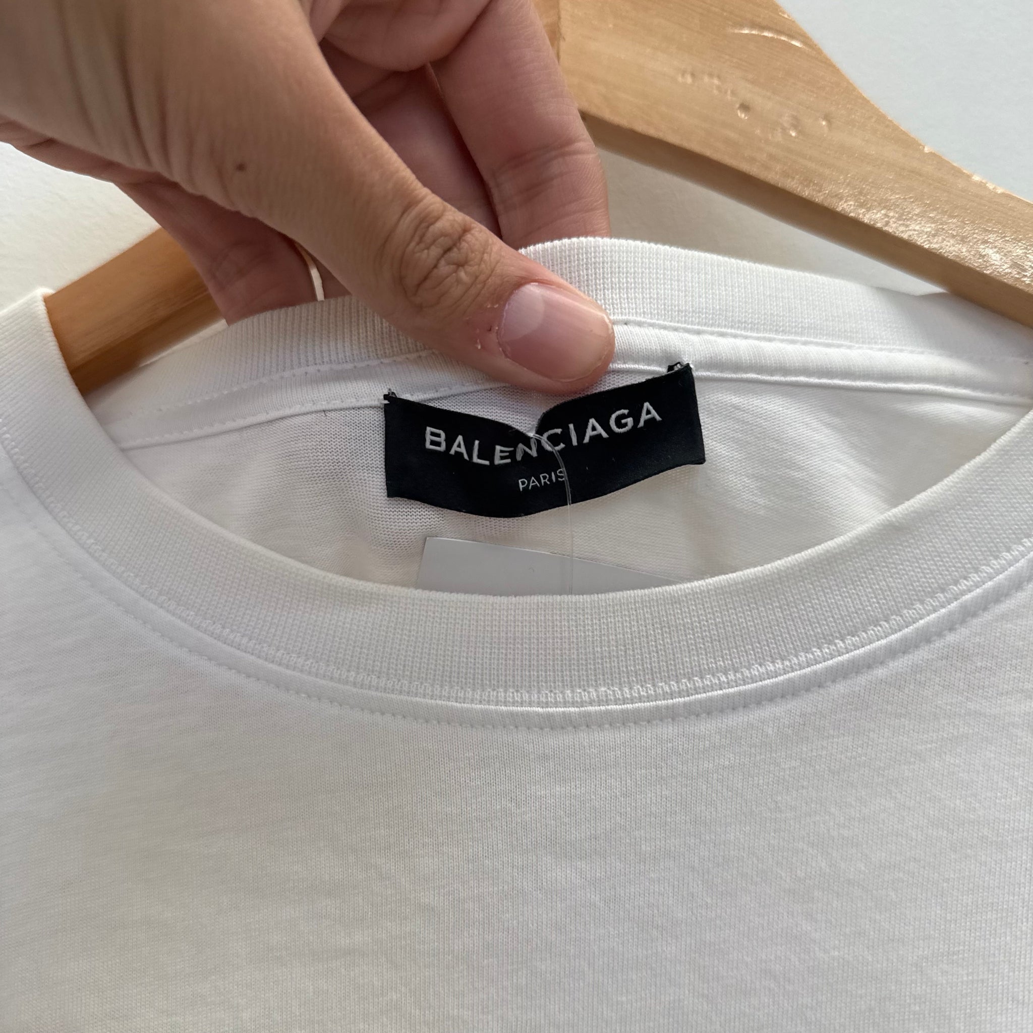 Balenciaga White Sinners T Shirt (fits L-XL)