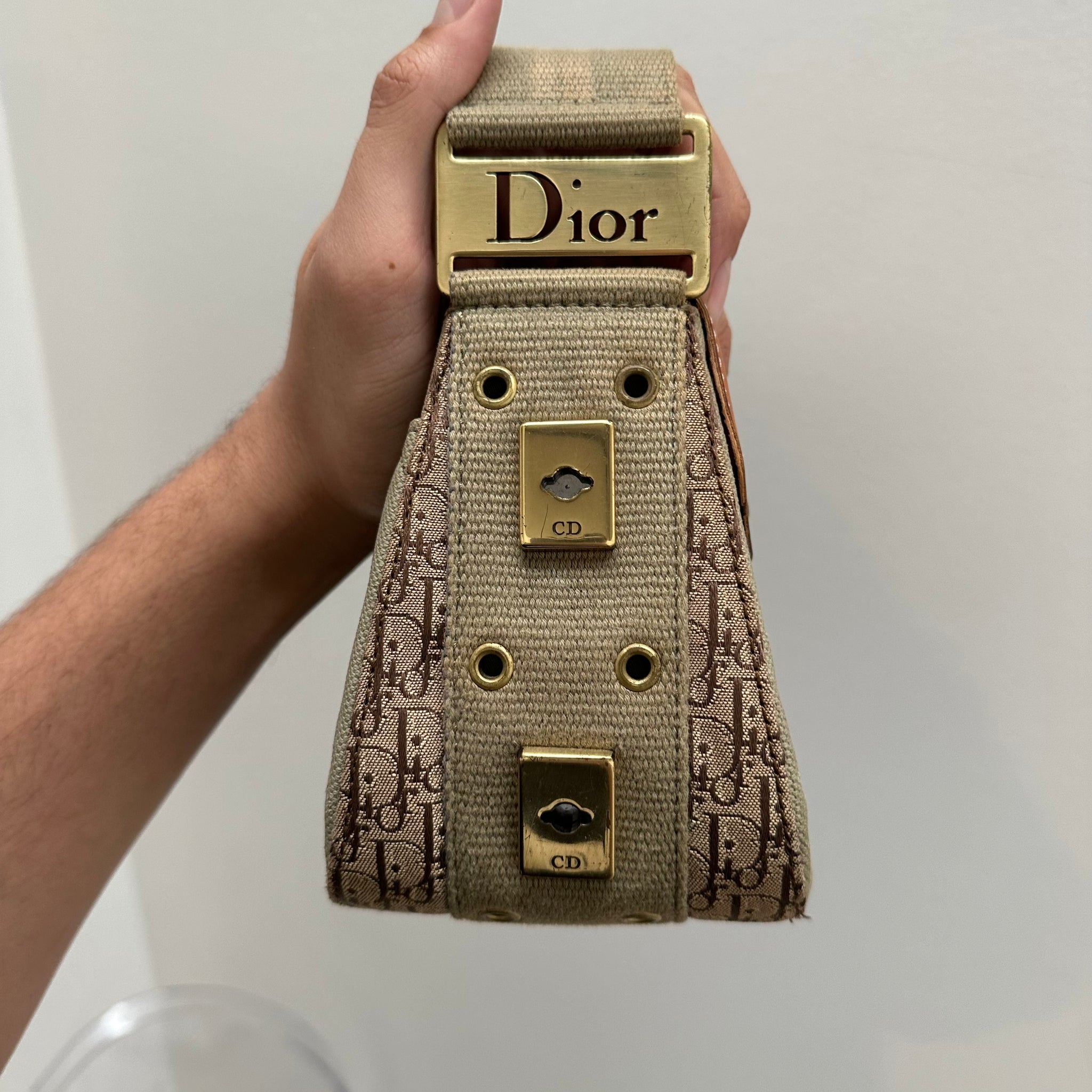 Christian Dior Green Street Chic Columbus Bag