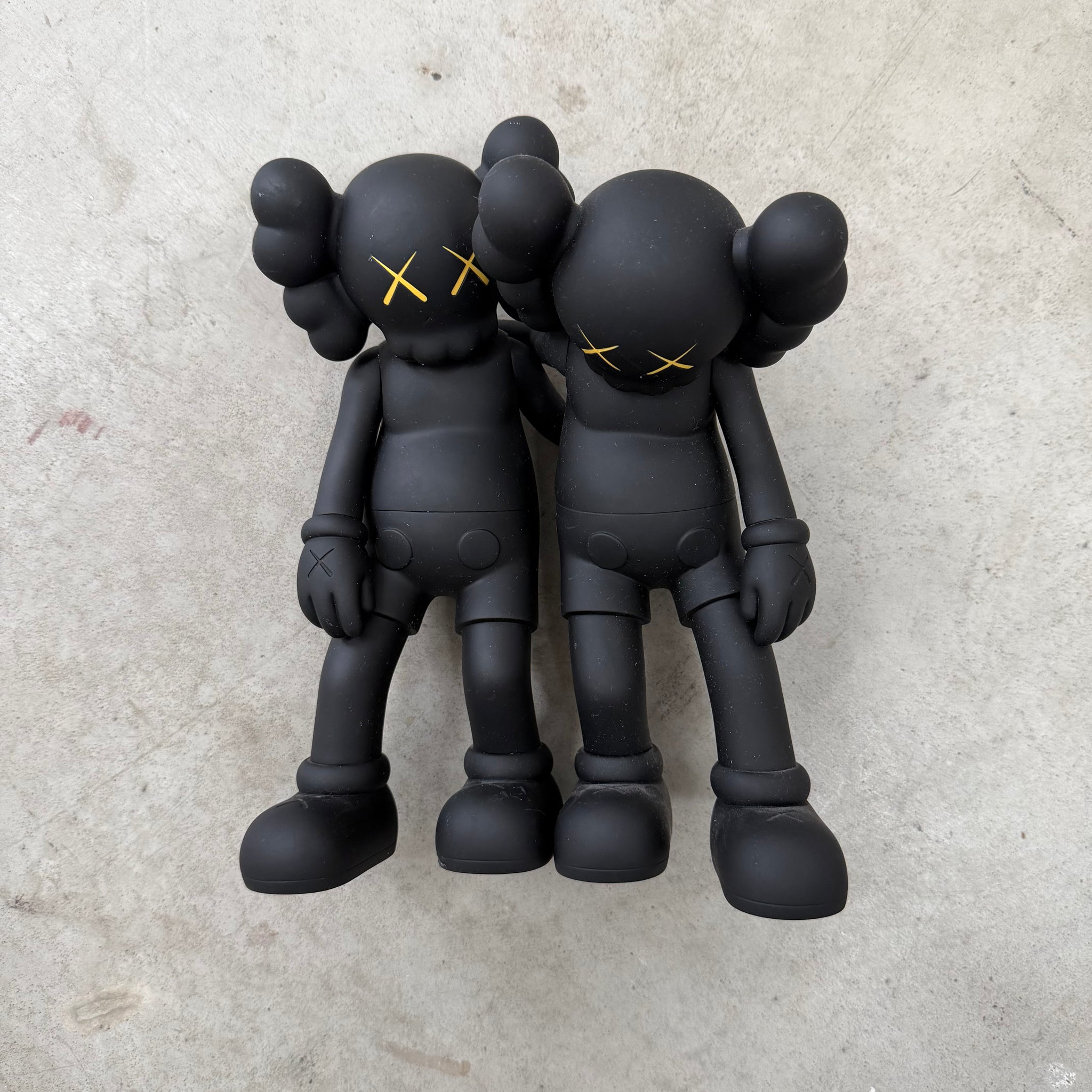 Kaws Along the Way Vinyl Figure Black