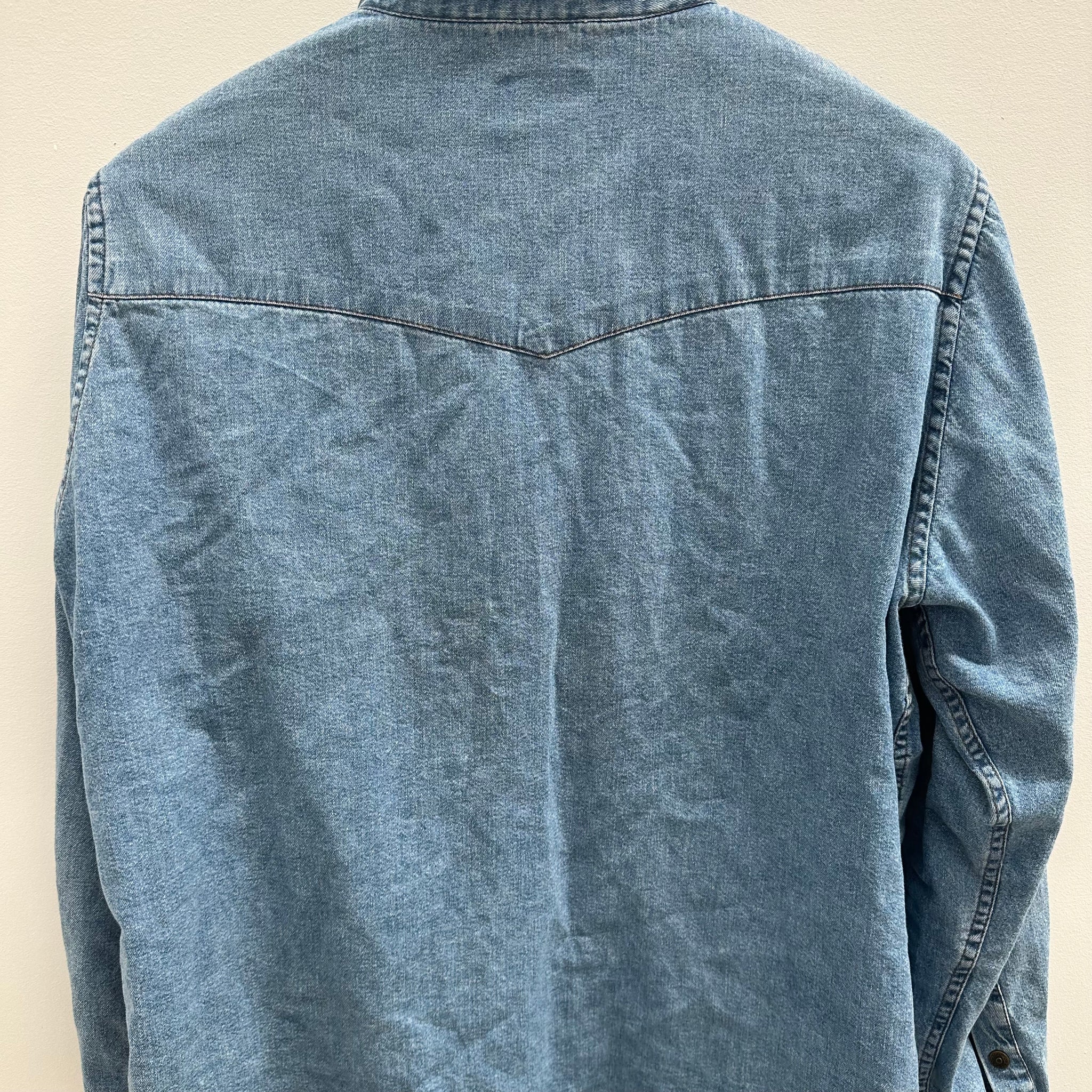 Tom Ford Denim Front Pocket Shirt (Size 43)
