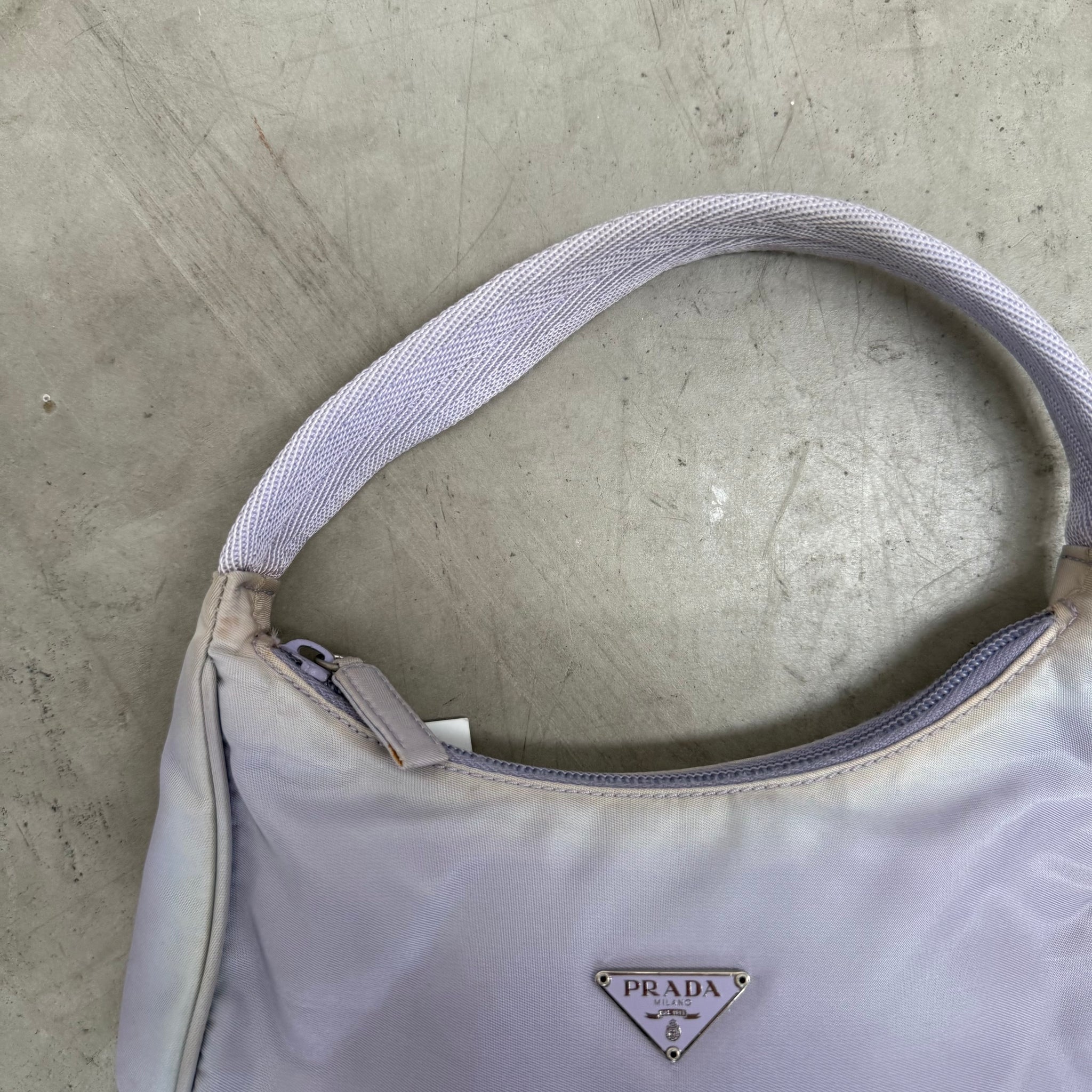 Prada Purple Hobo Shoulder Bag