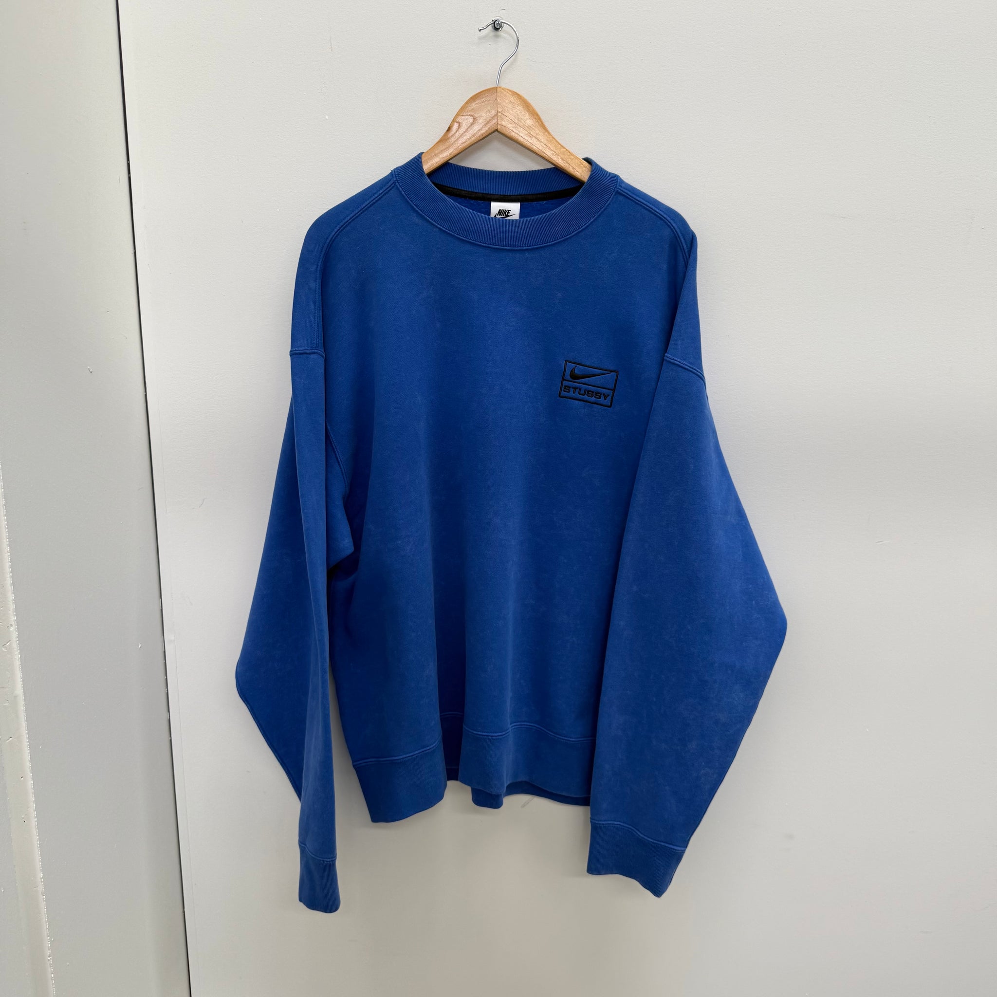 Nike Stussy Crewneck Blue (Size L)