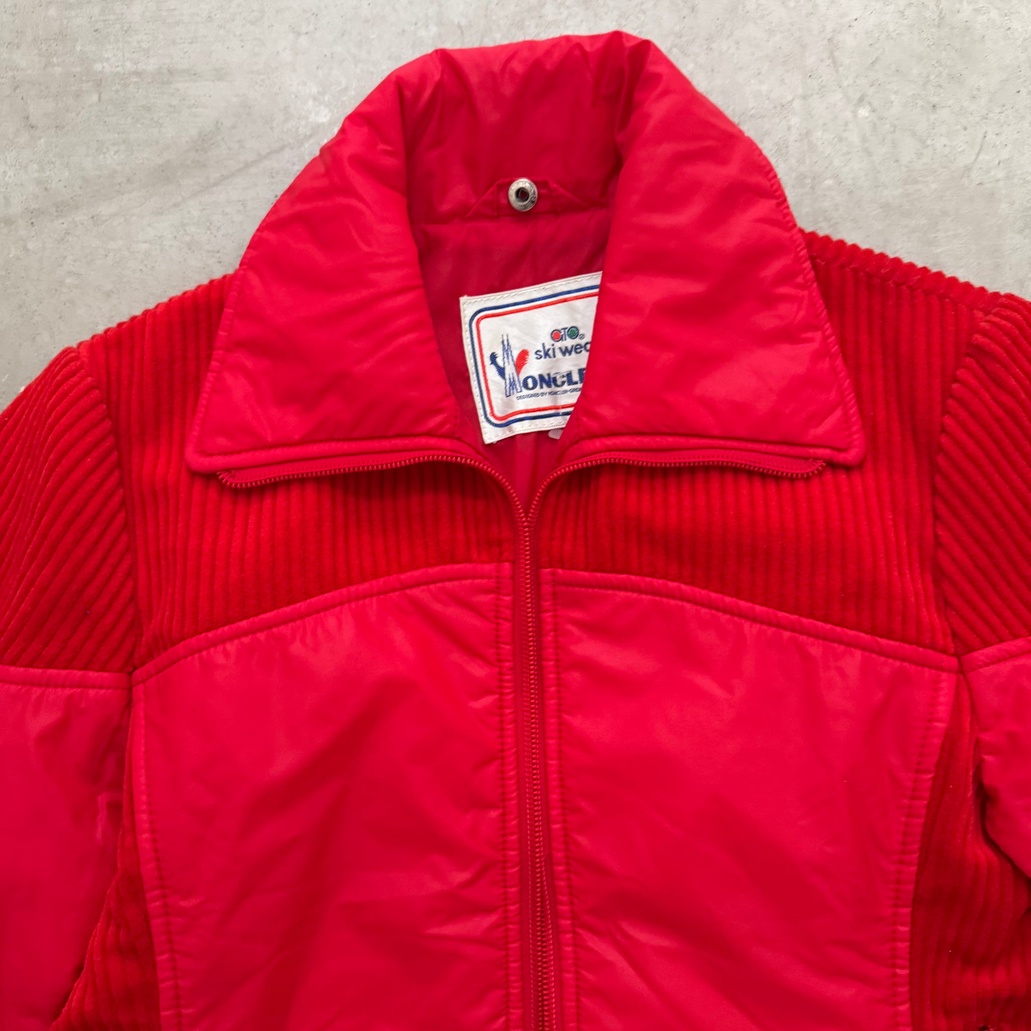 Moncler Vintage Red Ski Jacket (Size S)