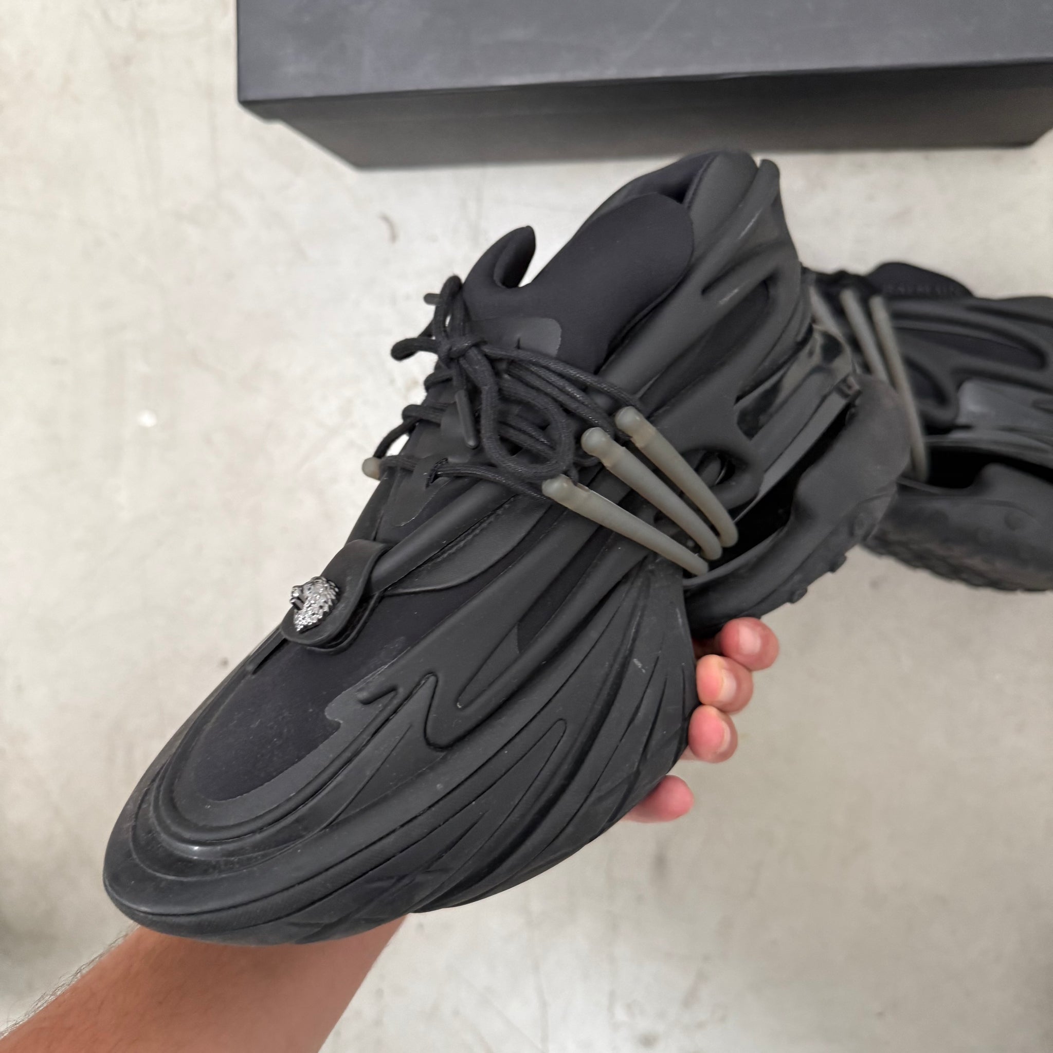 Balmain Unicorn Sneakers BLACK (Size 43 / US10)