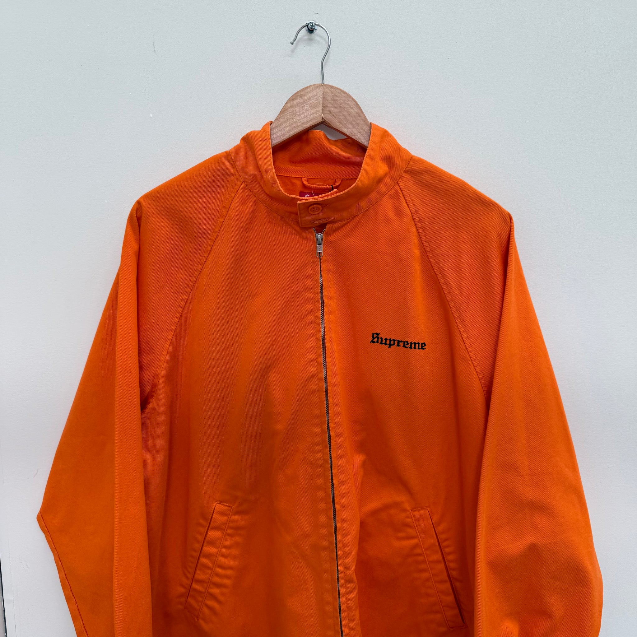 Supreme New York Chief Harrington Orange Jacket (Size XL)