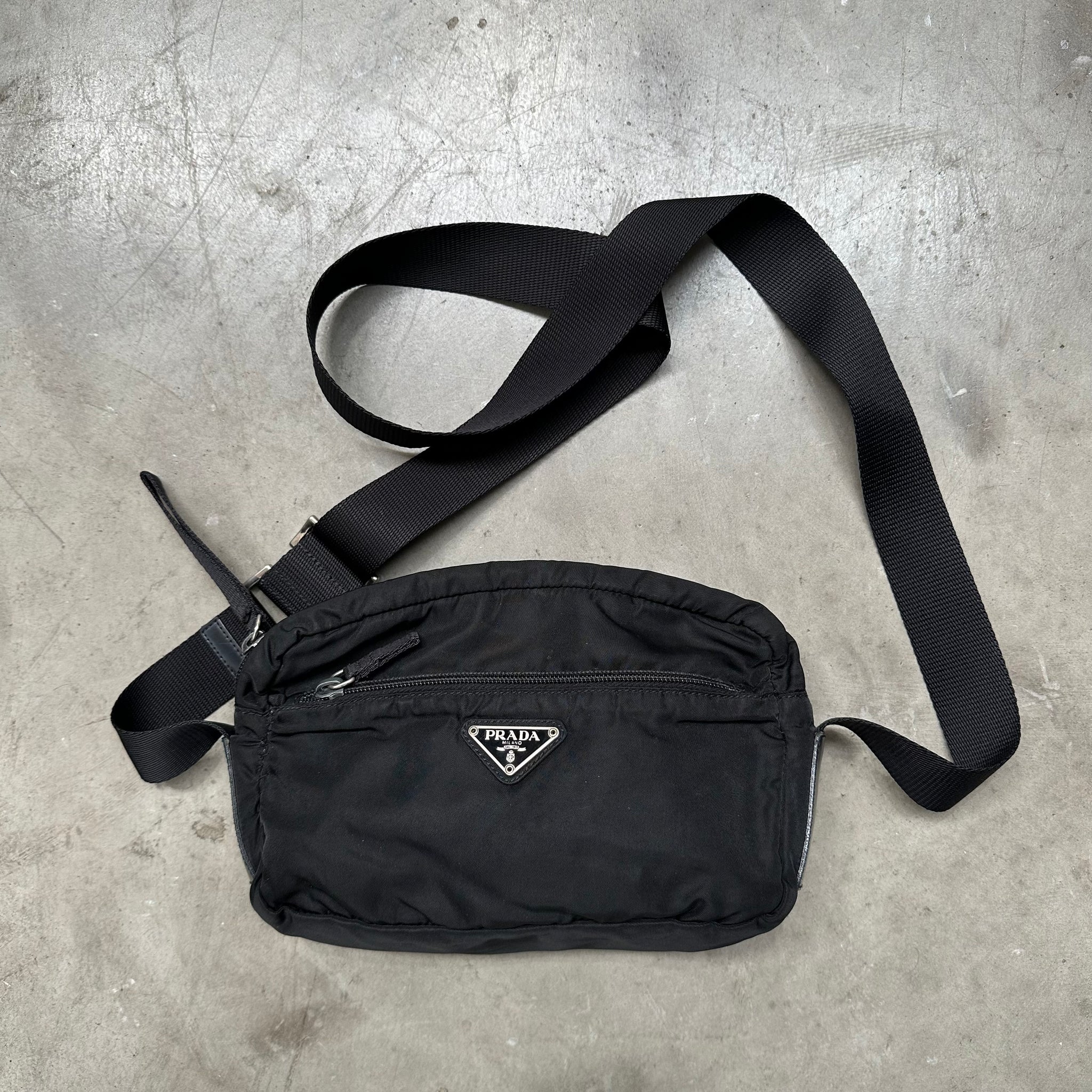 Prada Black Messenger / Crossbody Bag