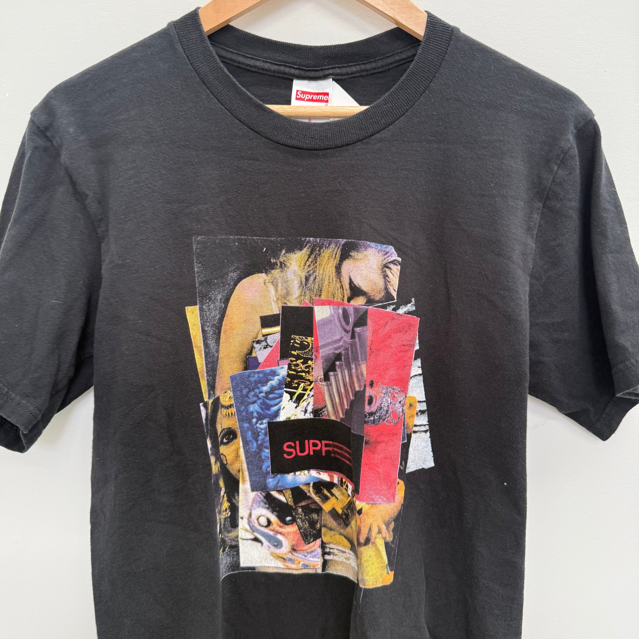 Supreme Patchwork Detail T Shirt (Size S)