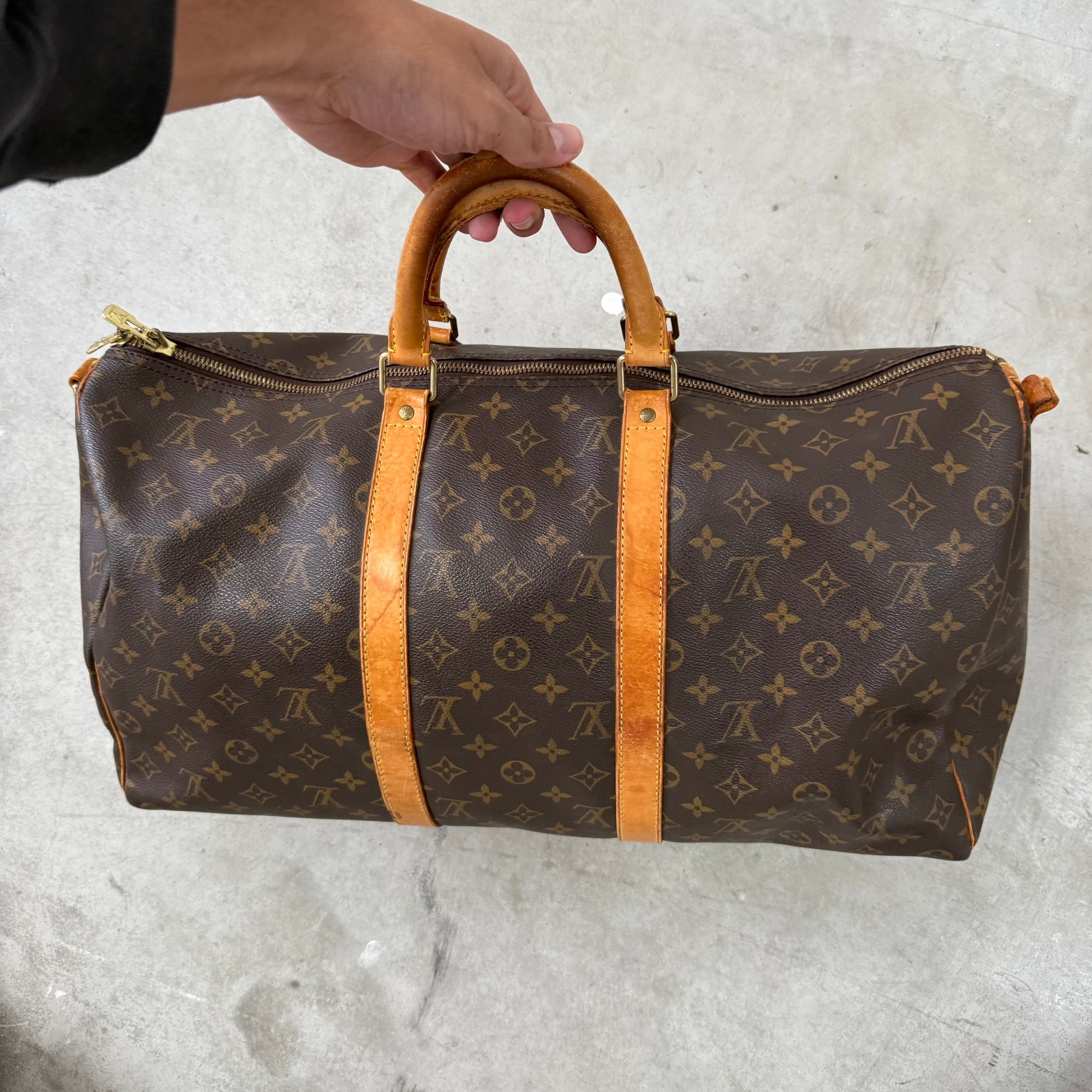 Louis Vuitton Monogram Keepall 50 Duffle Bag