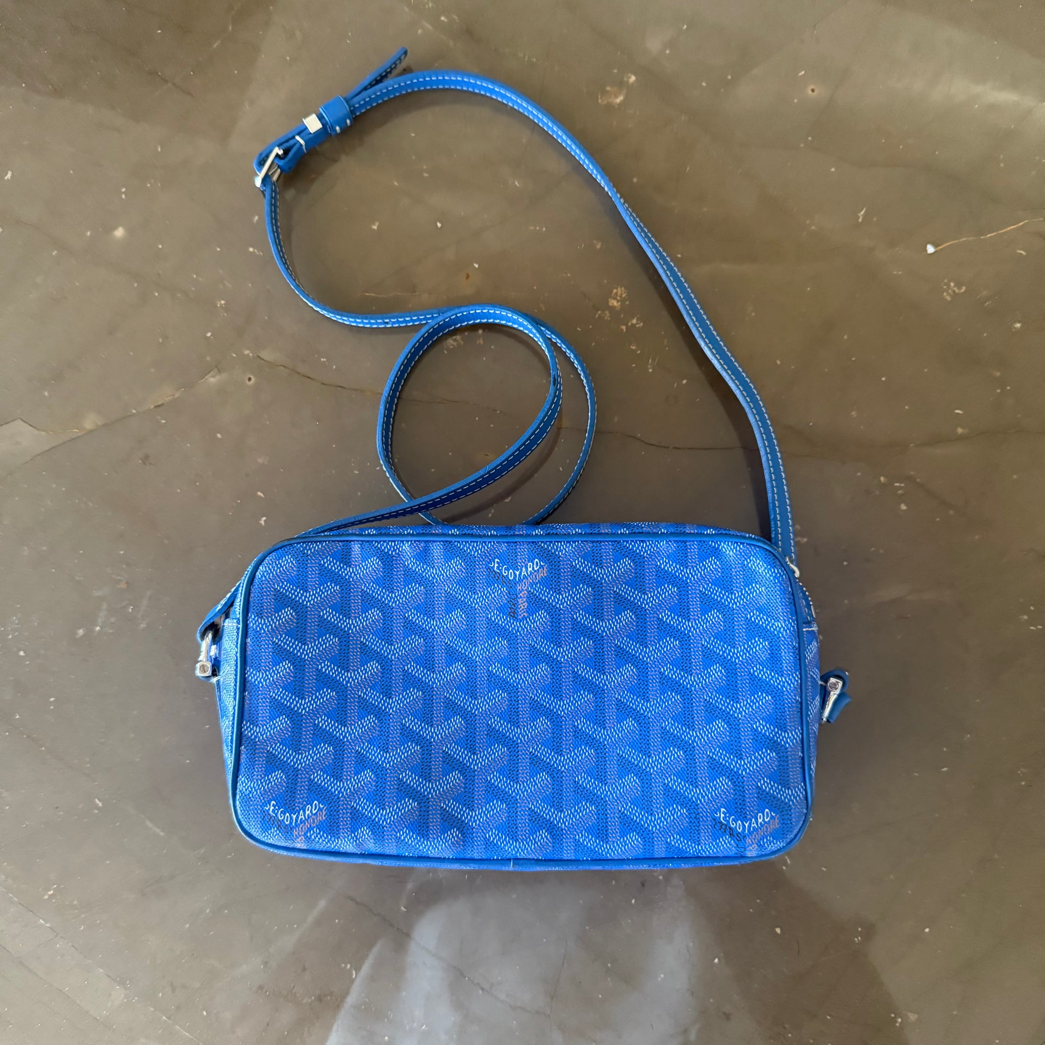 Goyard Cap-Vert PM Bag Sky Blue