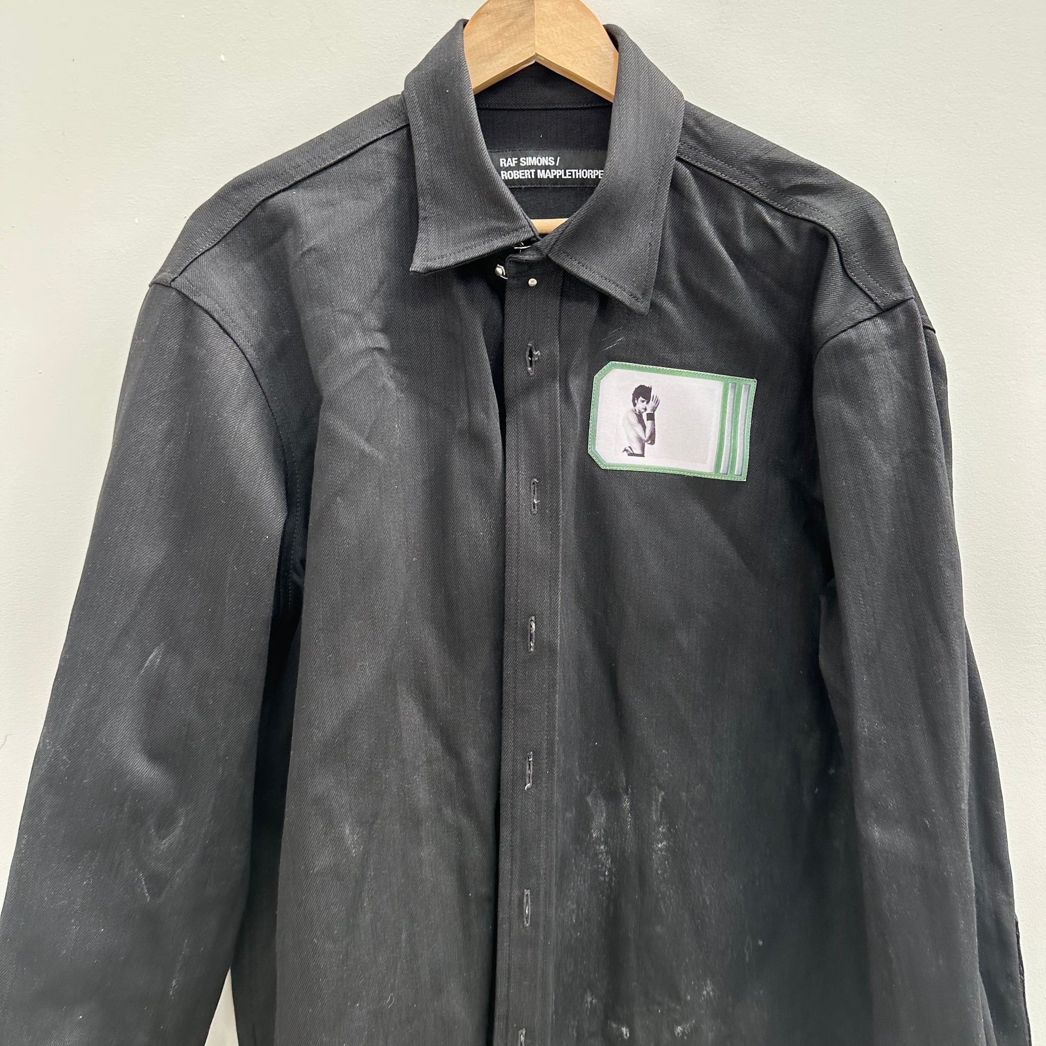 Raf Simons Robert Mapplethorpe Self Potrait Shirt - SS17 (Size XL)