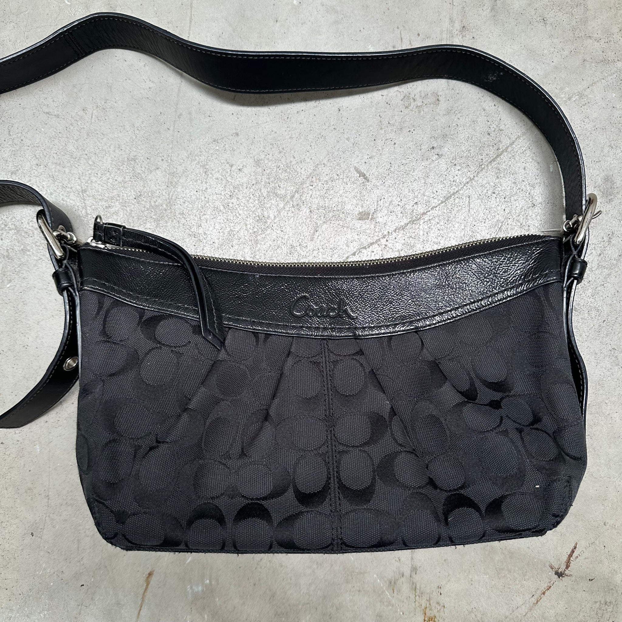 Coach Vintage Black Crossbody Bag