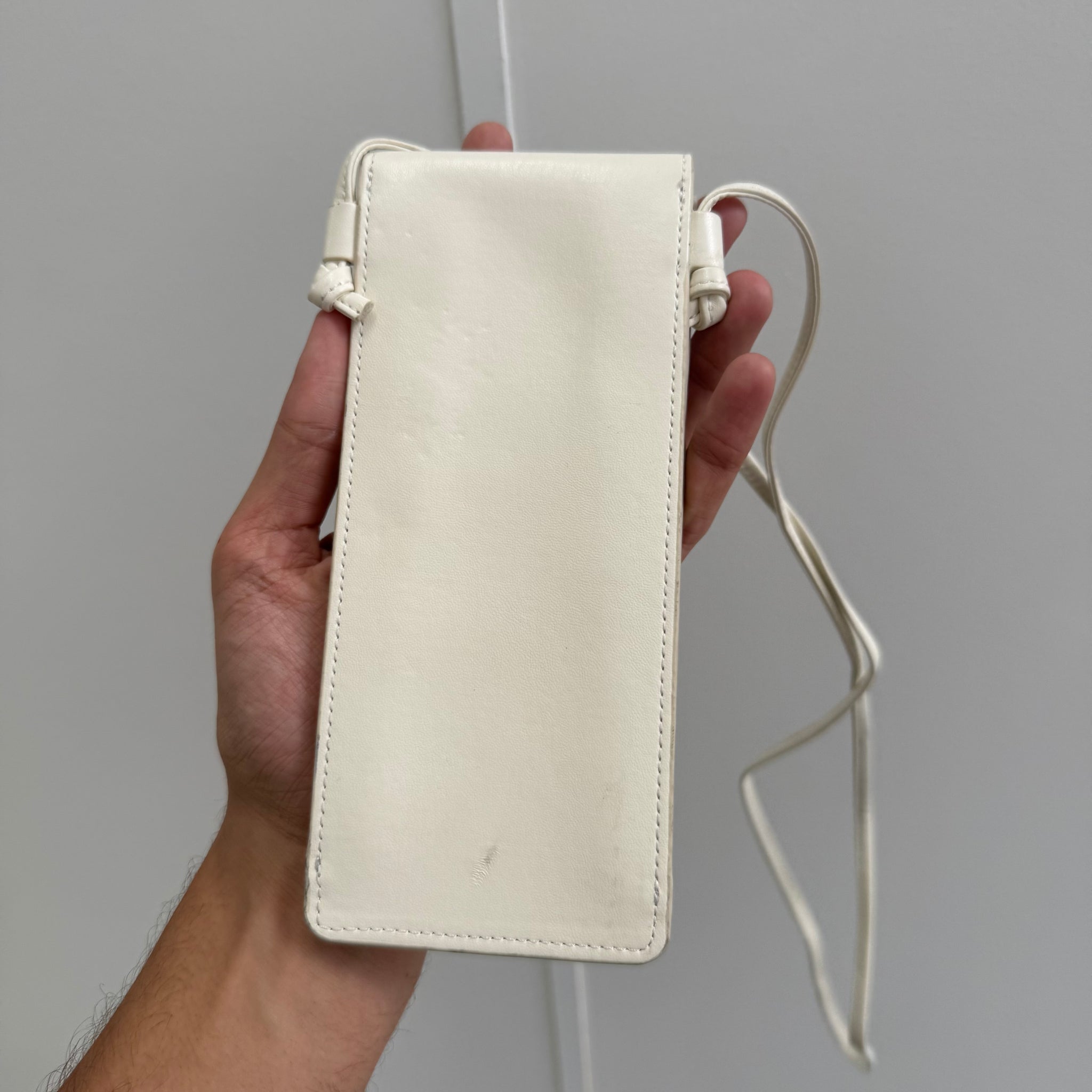 Celine White Sunglasses / Phone Case with Long Strap