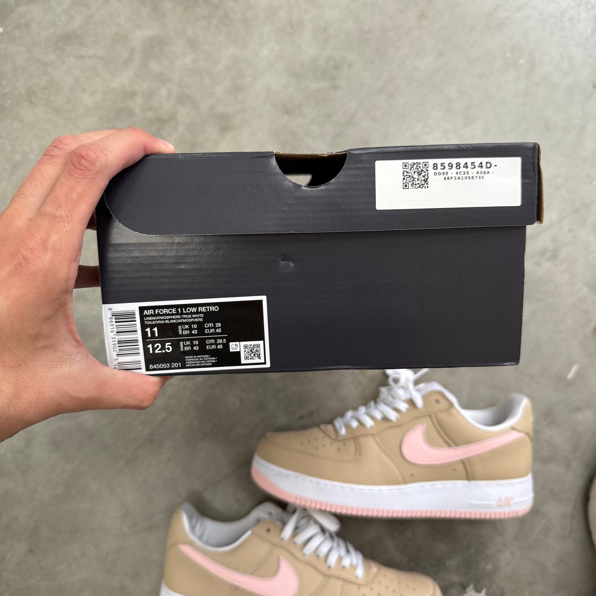 Nike Air Force 1 Low Linen (US11)