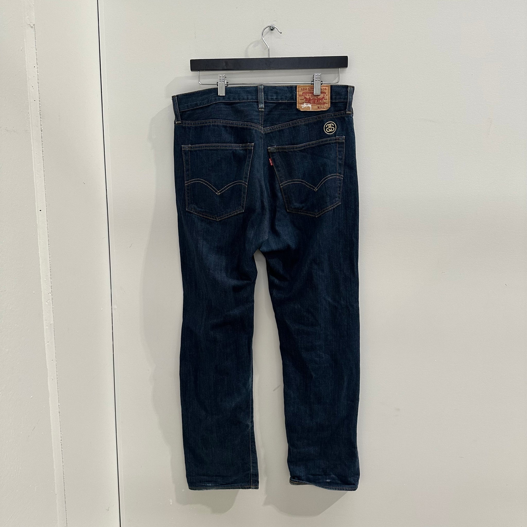 Stussy X Levi's Denim Jeans (34 x 32)