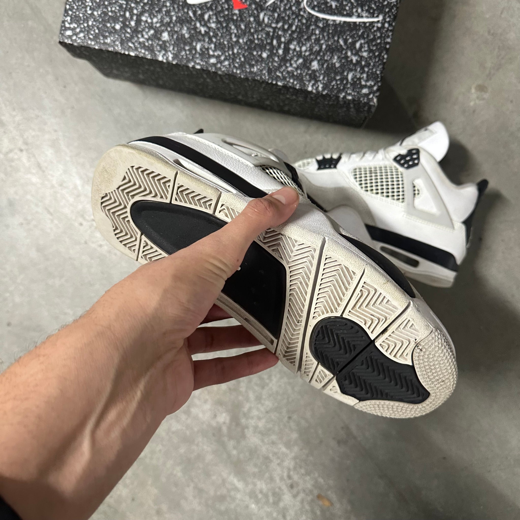 Nike Jordan 4 Military Black US8.5