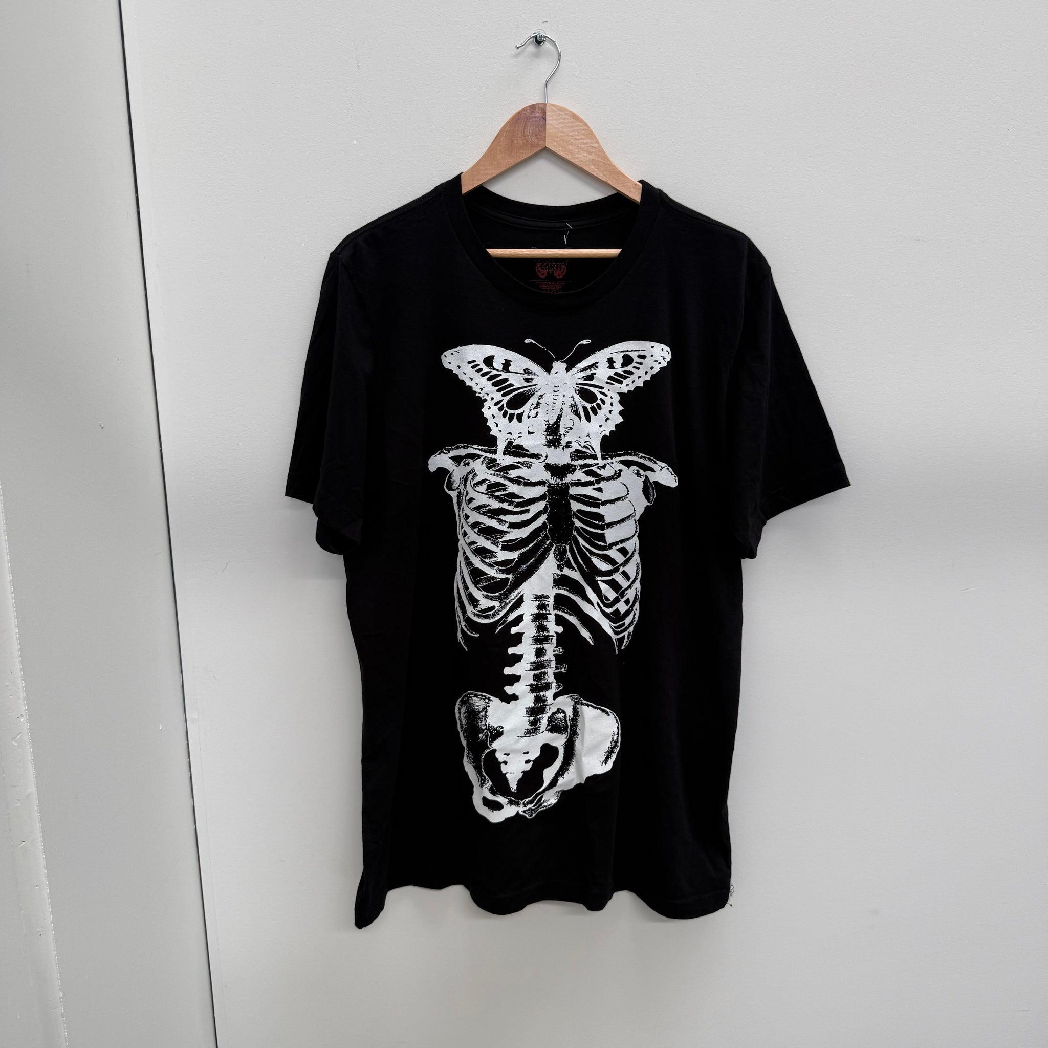Playboi Carti Butterfly Skeleton Tour 2017 T Shirt (Size XL)
