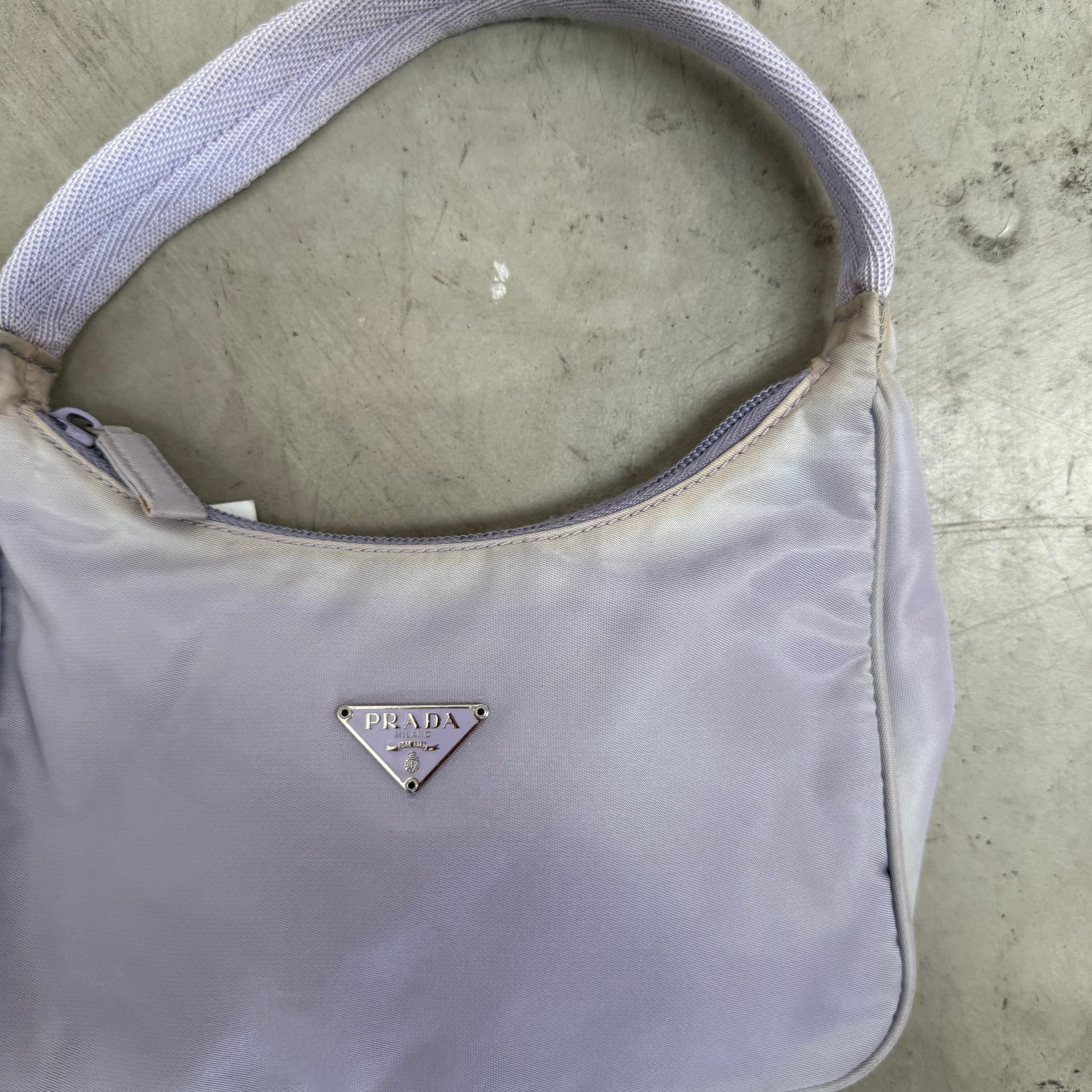 Prada Purple Hobo Shoulder Bag