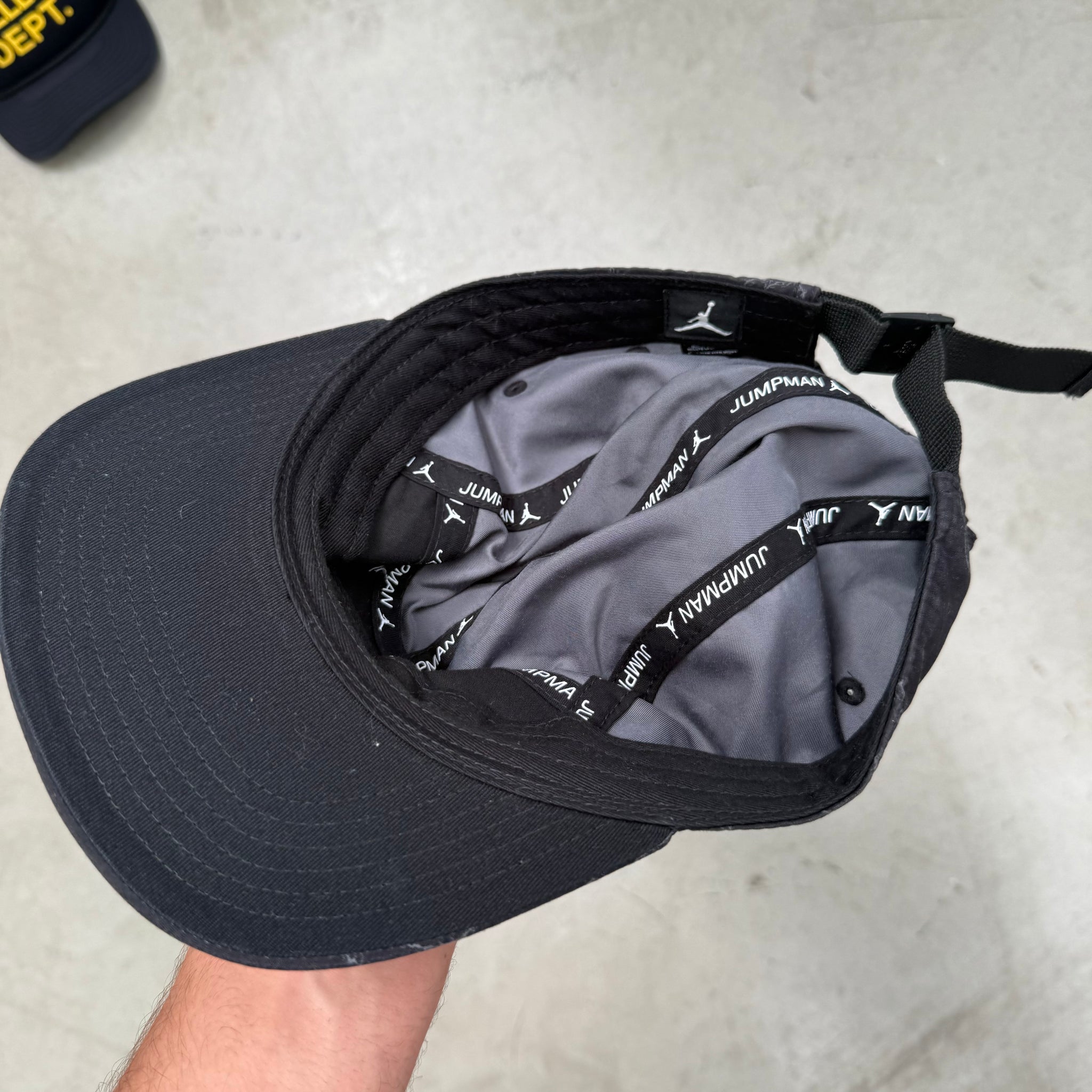 Kaws x Jordan 5-Panel Cap Black