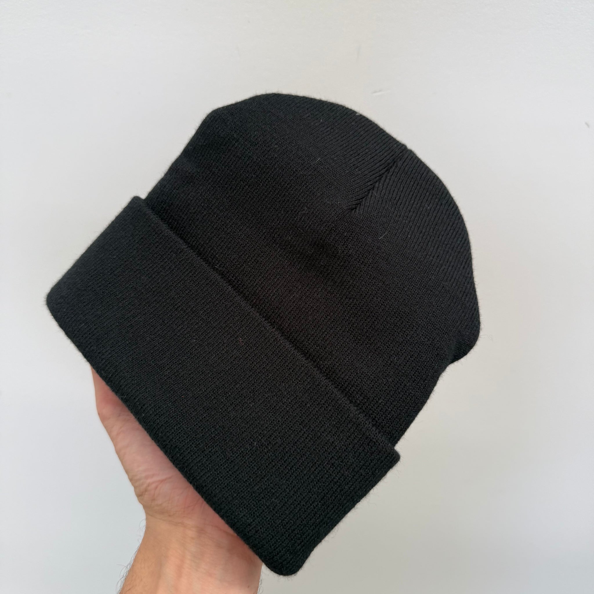 Chrome Hearts Black Logo Beanie