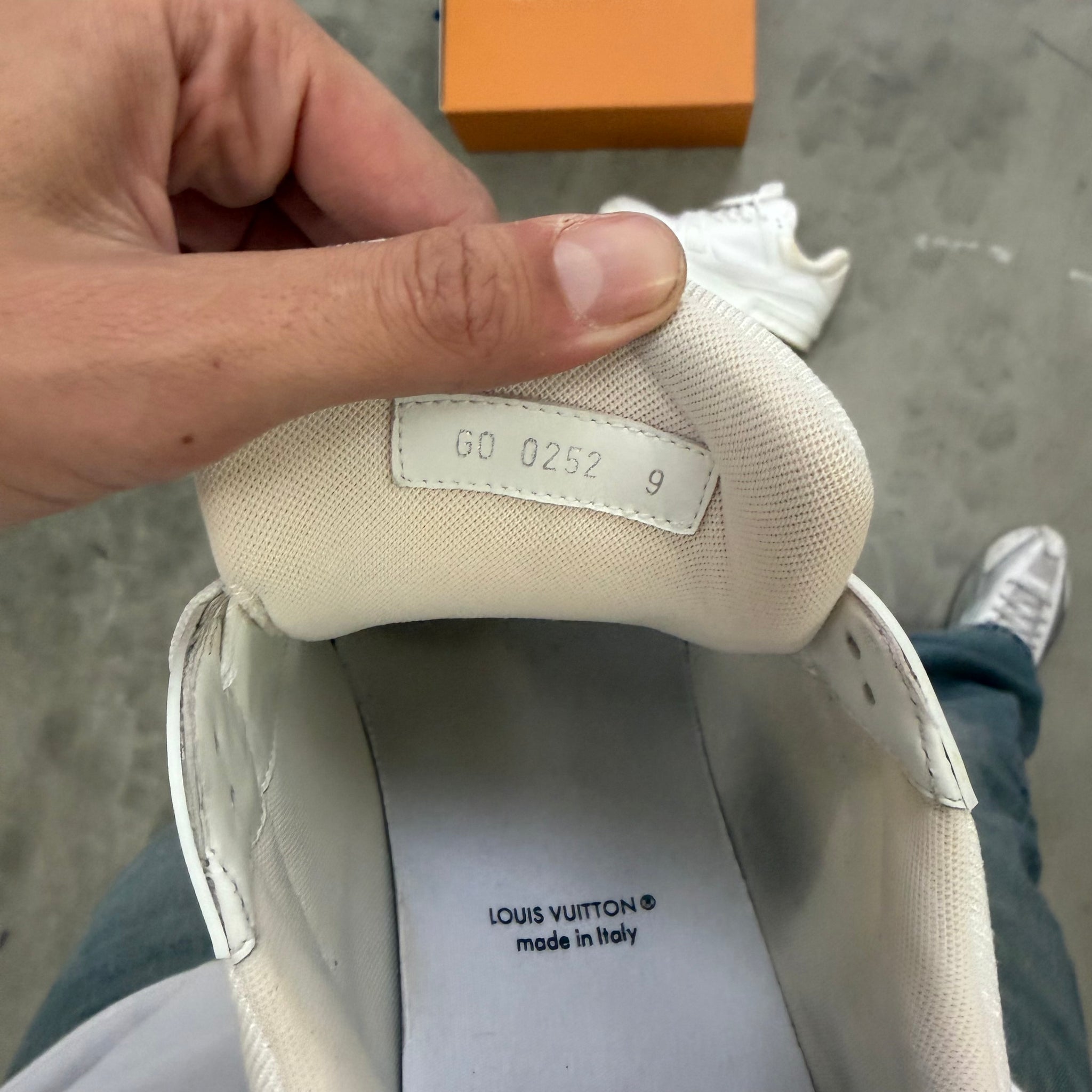 Louis Vuitton LV Trainer Sneakers White (fits US11-11.5)