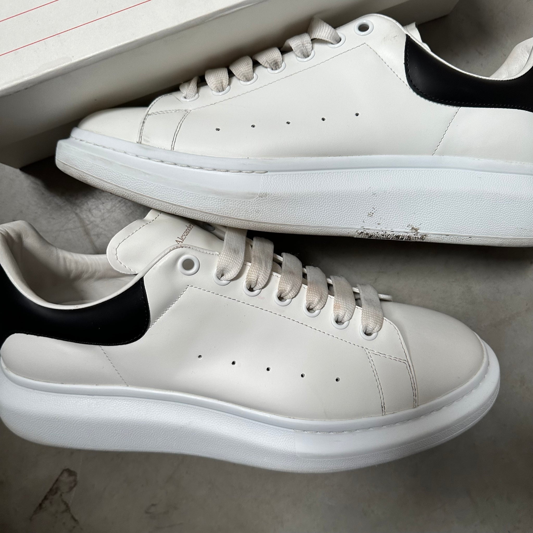 Alexander McQueen Oversized Low-Top Sneakers US14.5