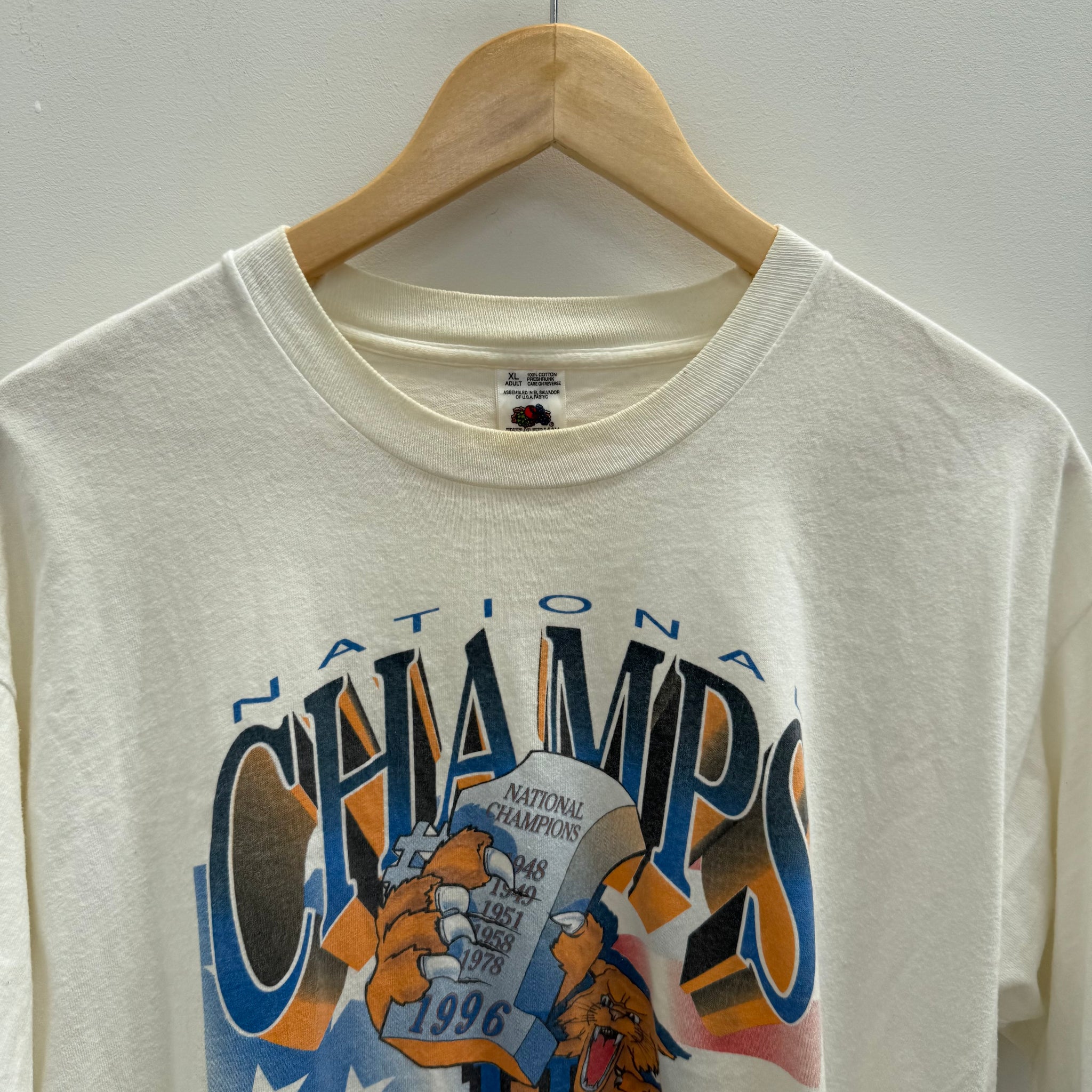 Vintage Kentucky Wild Cats T-shirt (Size XL)
