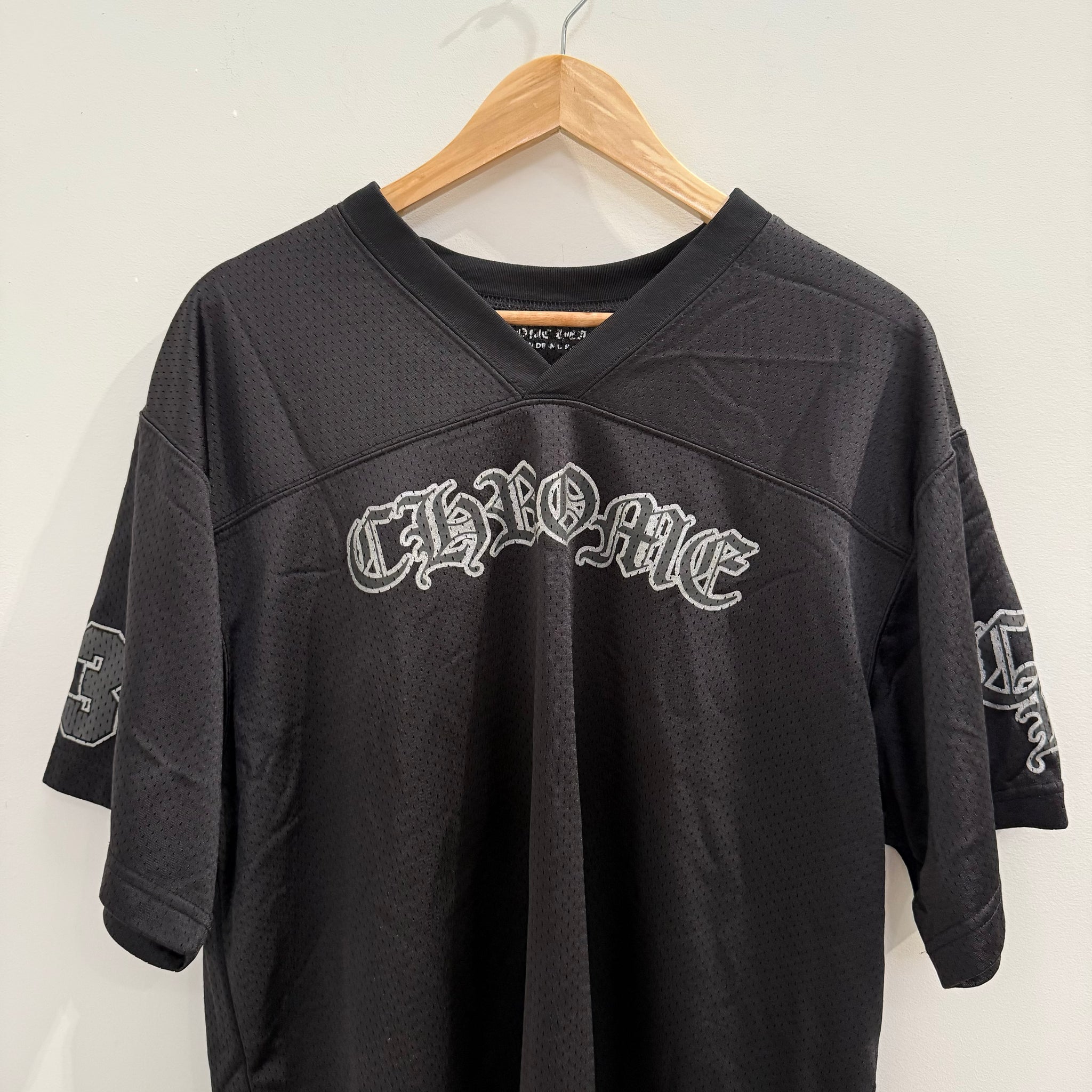 Chrome Hearts Mesh Black Jersey (Size L)