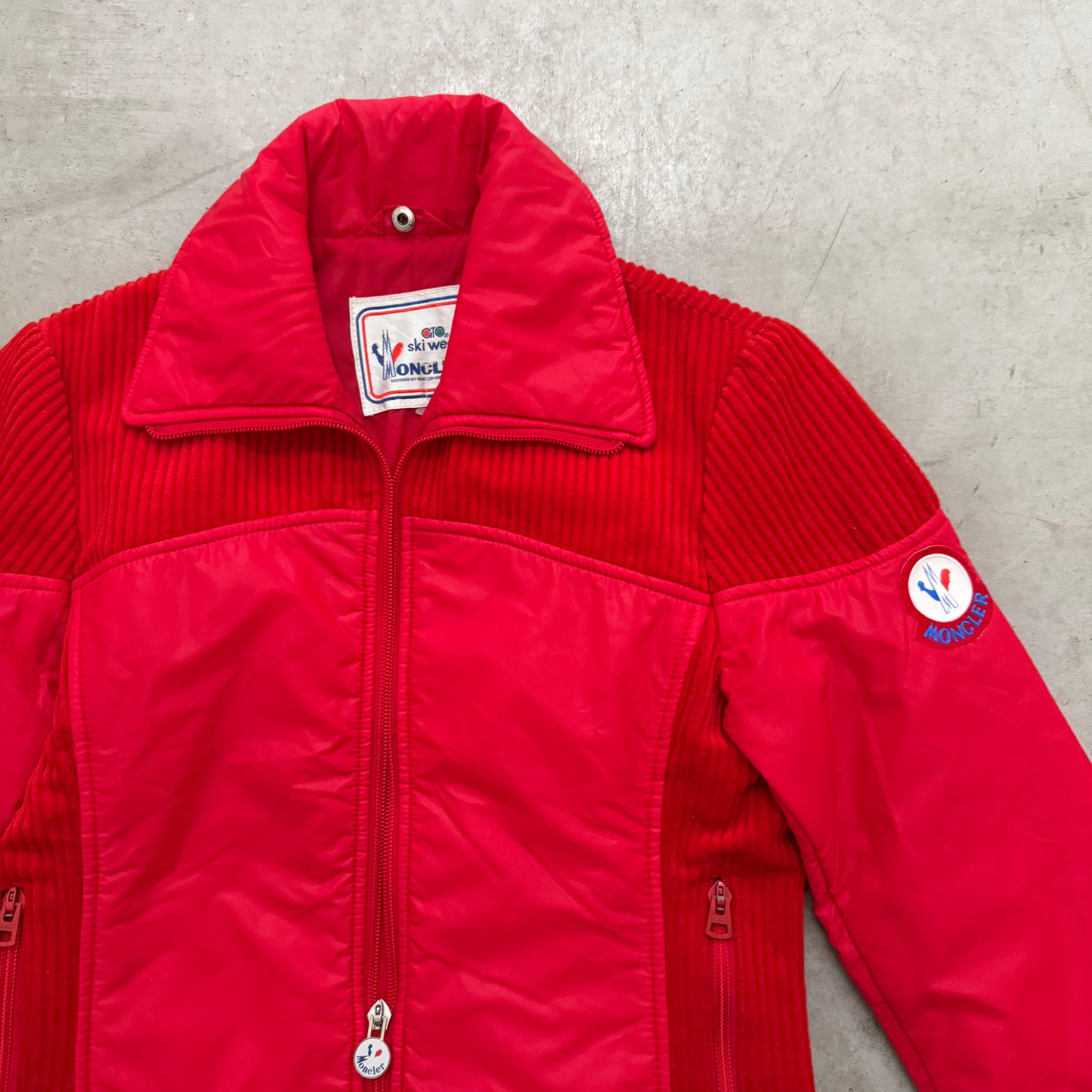 Moncler Vintage Red Ski Jacket (Size S)