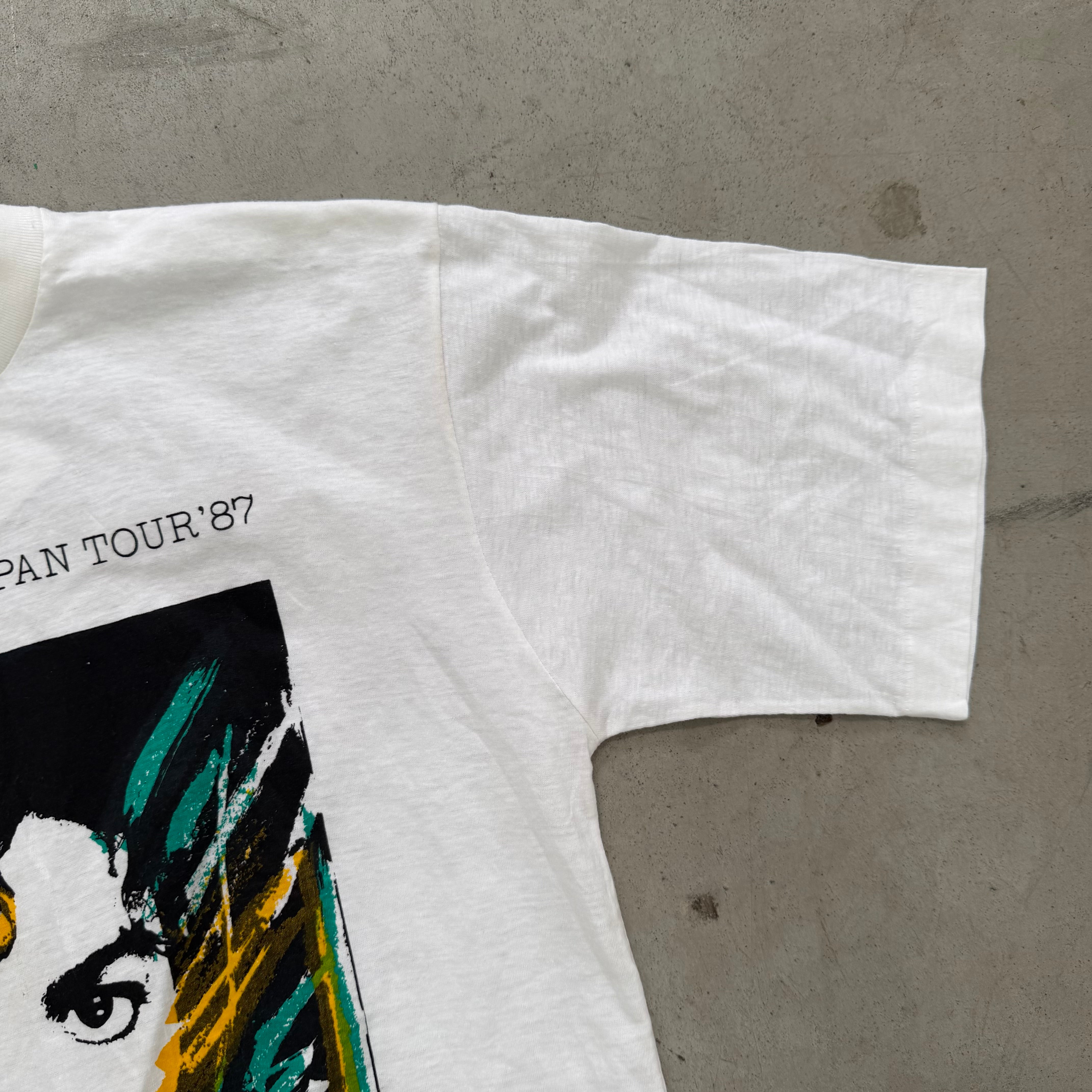 Michael Jackson 1987 Japan Tour Double Sided T Shirt (fits S-M