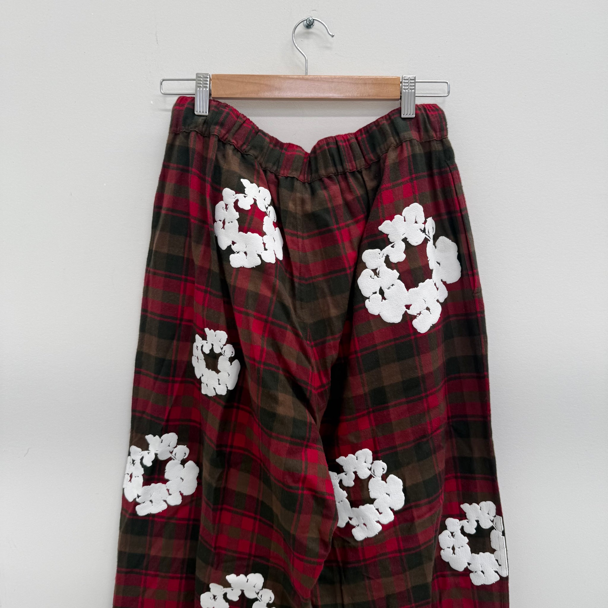 Denim Tears Wreath Pajama Pants 'Red' (Size S)