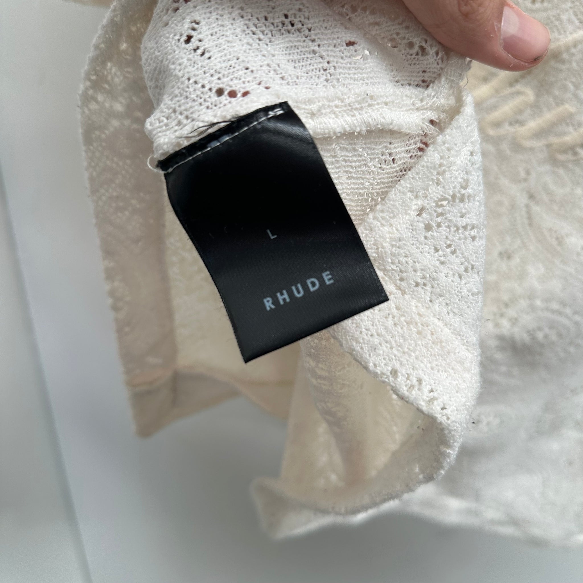 Rhude Ajor Laced Shirt (fits S-M)