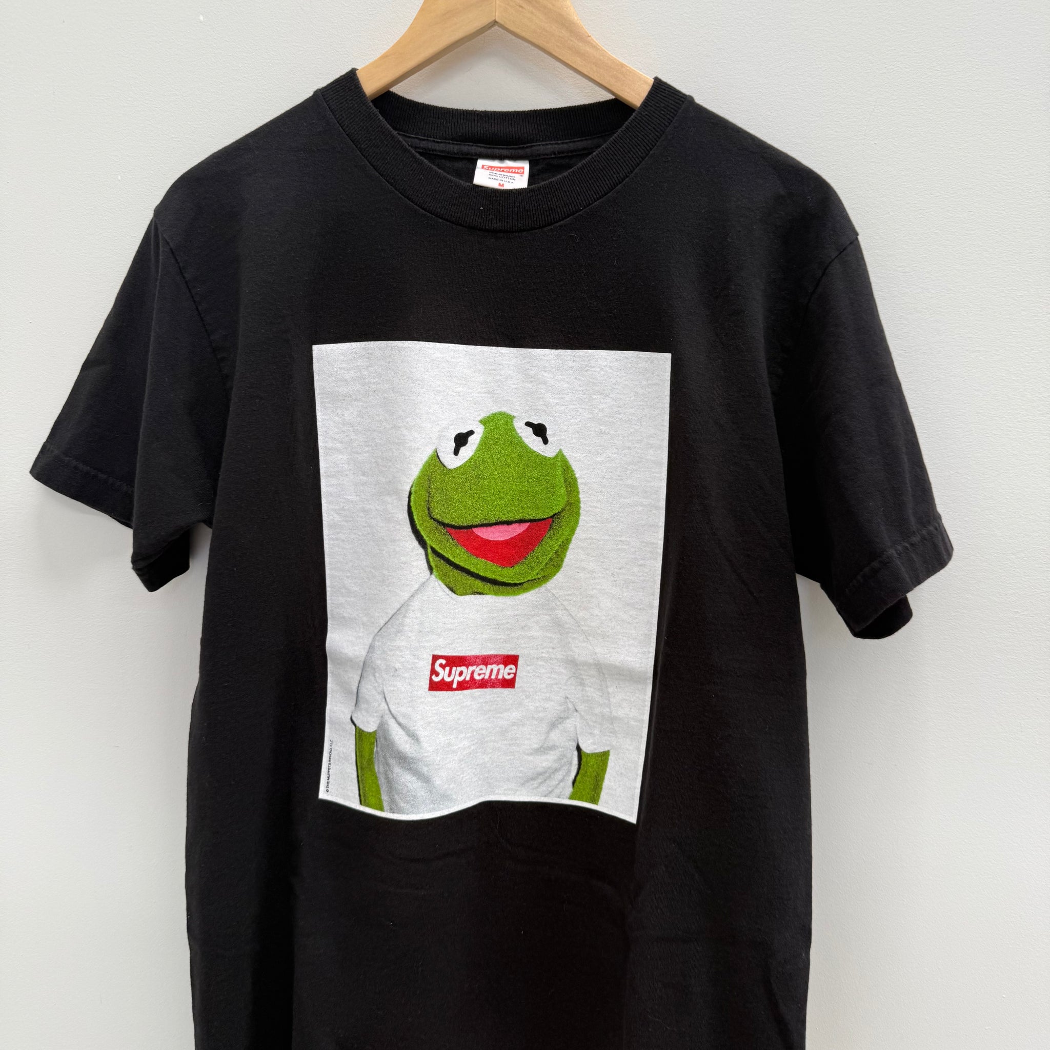 Supreme Kermit The Frog Photo Tee Black (Size M)