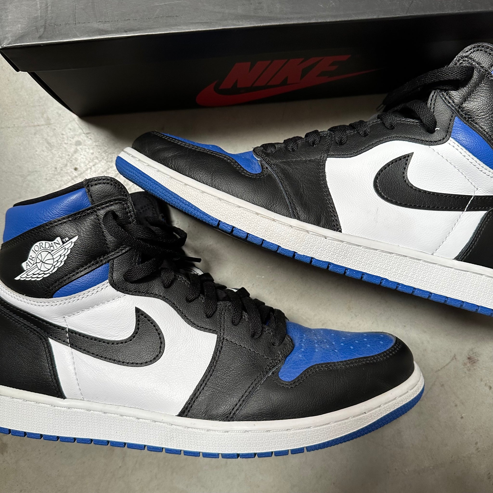 Nike Jordan 1 Retro Royal Toe US13