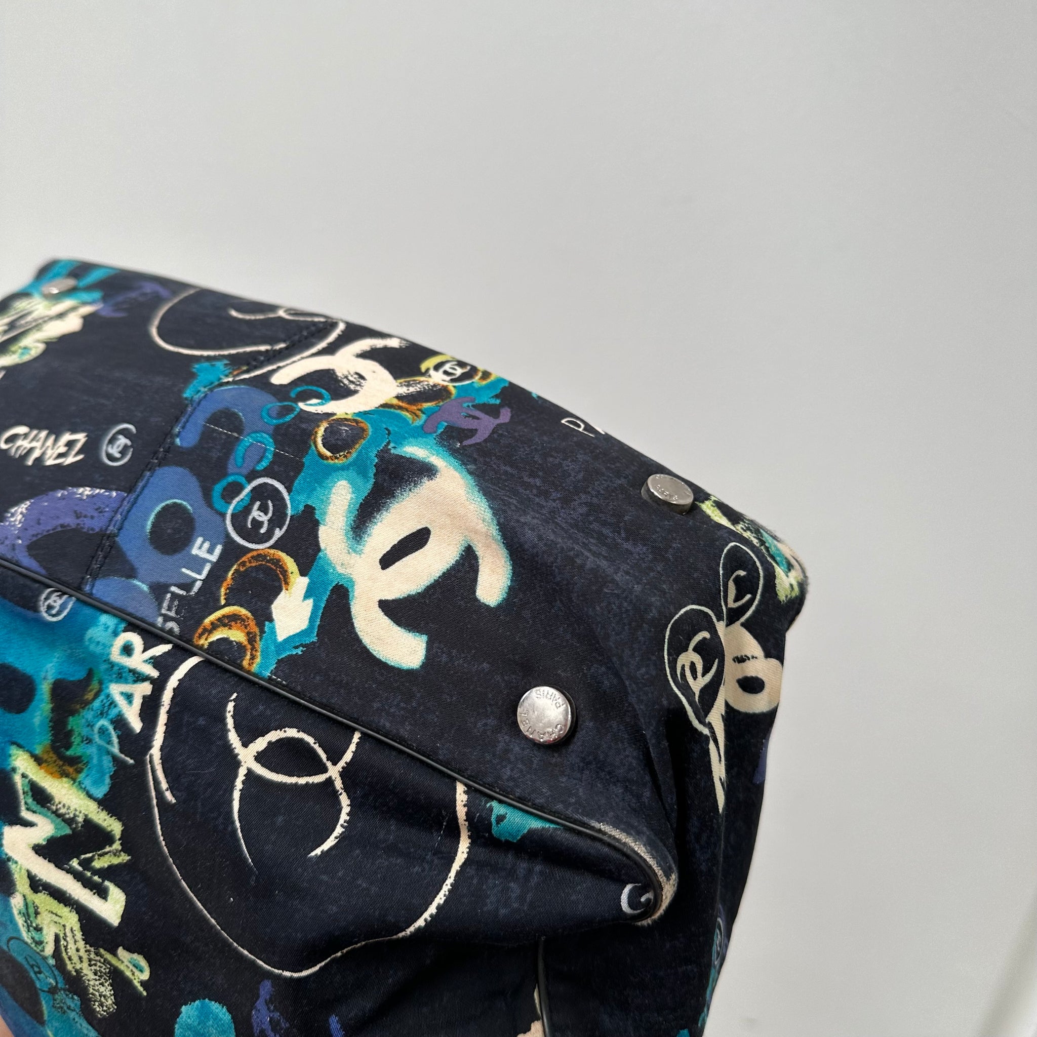 Chanel Travel PM Hawaii Tote Bag Black